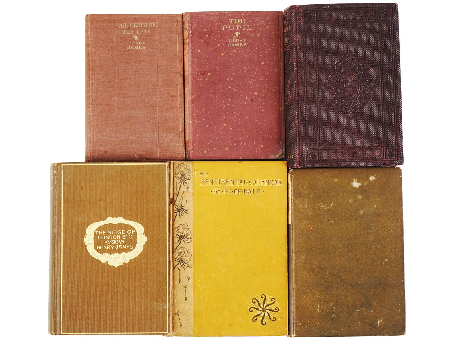 ANTIQUE 19TH C NOVELS BOOKS BY HENRY JAMES SIGNED (1 of 10)