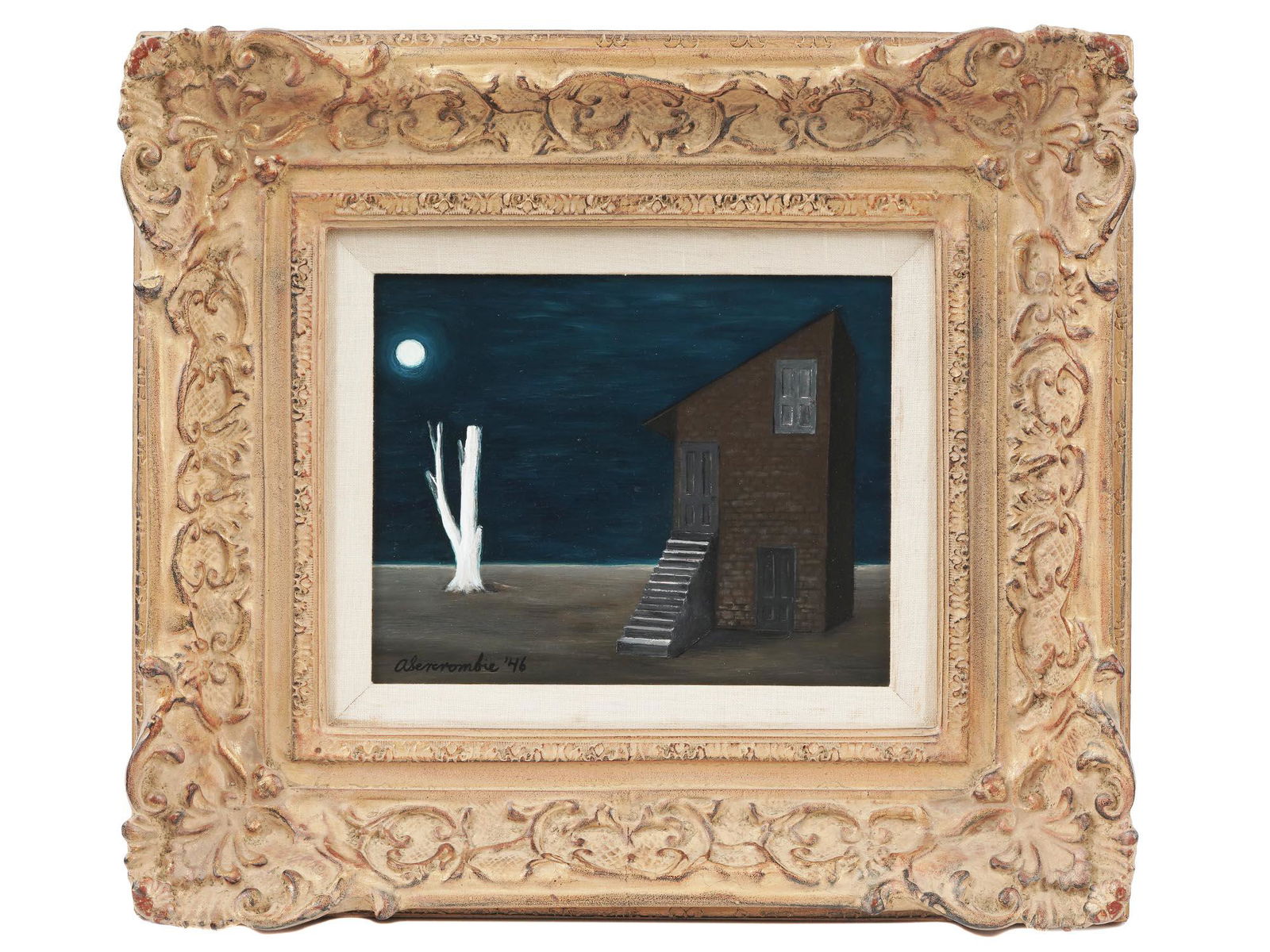 SURREALIST OIL PAINTING BY GERTRUDE ABERCROMBIE (1 of 10)
