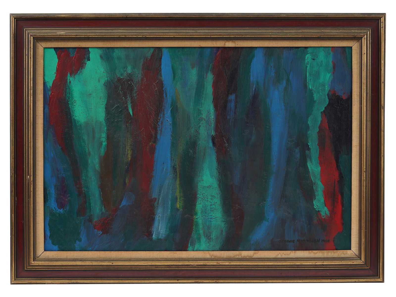 AMERICAN ABSTRACT OIL PAINTING BY GEORGE MORRISON (1 of 6)