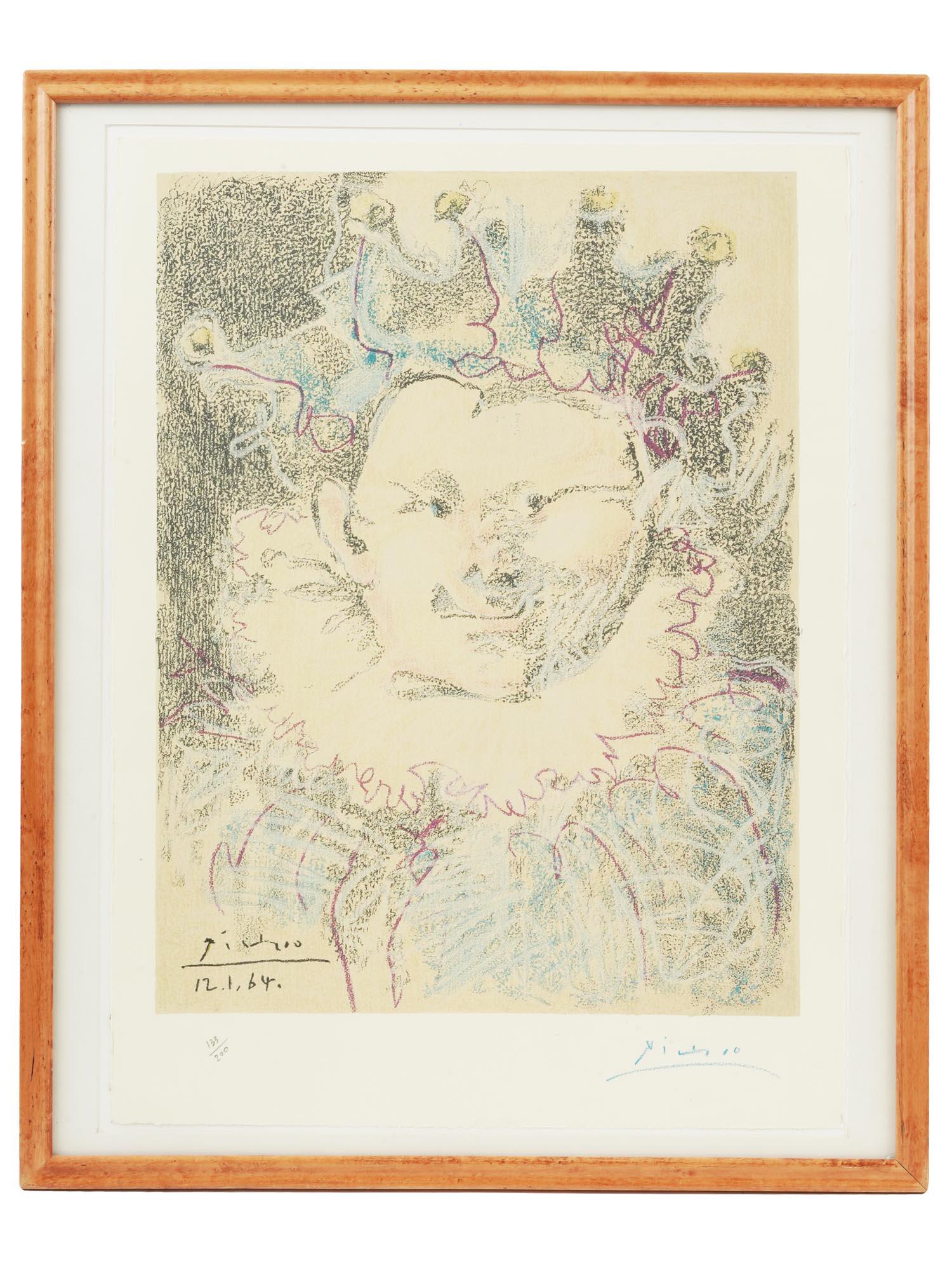 LIMITED ED SPANISH LITHOGRAPH AFTER PABLO PICASSO (1 of 7)
