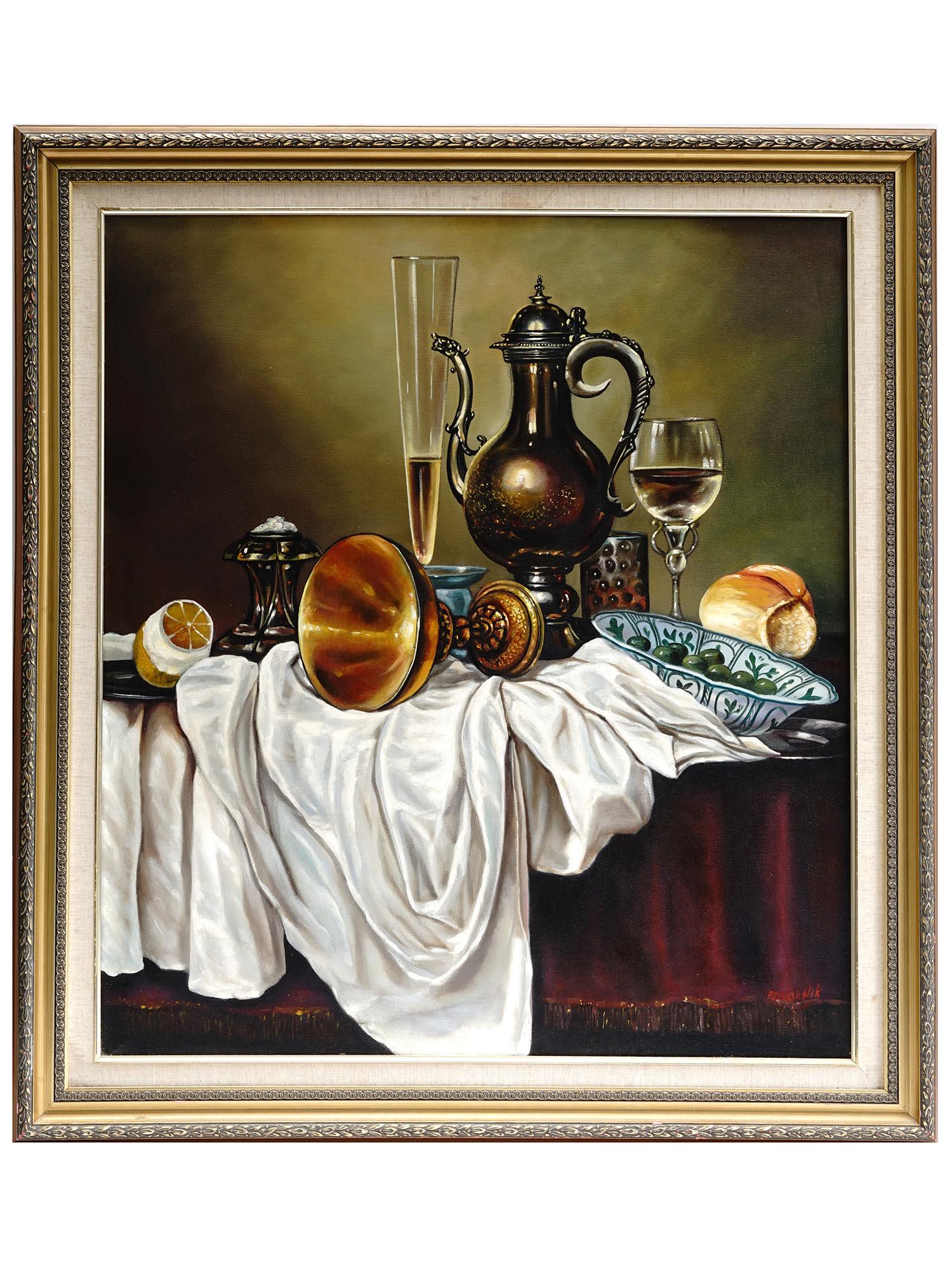RUSSIAN STILL LIFE OIL PAINTING BY YURI DVORNIK (1 of 4)