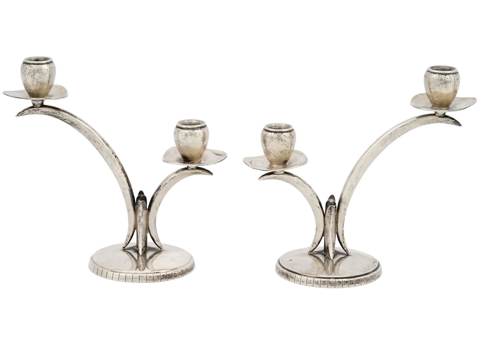 MIDCENT TIFFANY AND CO STERLING SILVER CANDELABRA (1 of 6)