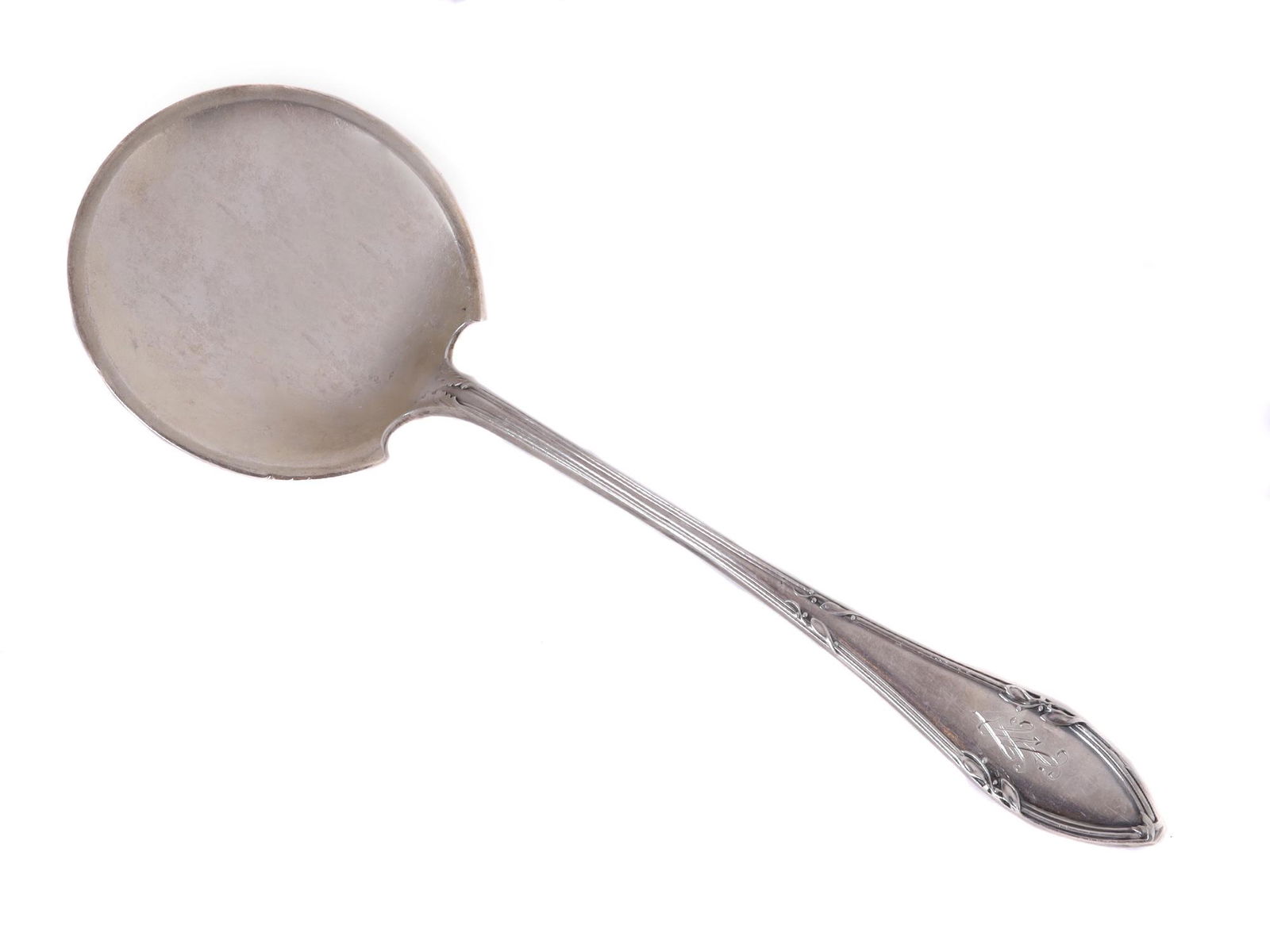A LARGE RUSSIAN SILVER JAM SPOON BY IVAN KHLEBNIKOV (1 of 4)