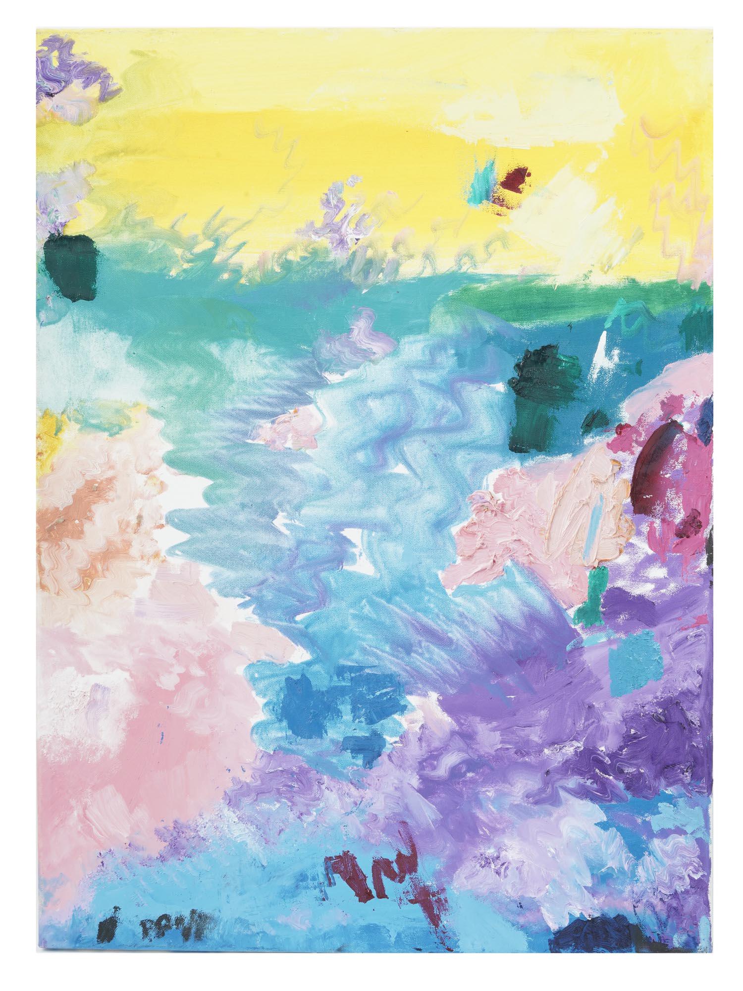 SPANISH ABSTRACT OIL PAINTING BY FRANCISCO POVO (1 of 4)