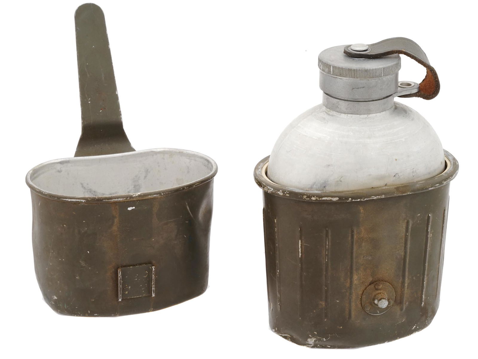 BUNDESWEHR WEST GERMAN MILITARY 3 PIECE CANTEEN (1 of 11)