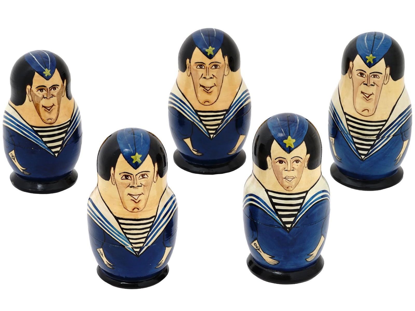 DEALERS LOT OF RUSSIAN NAVY MATRYOSHKA DOLL SETS (1 of 5)