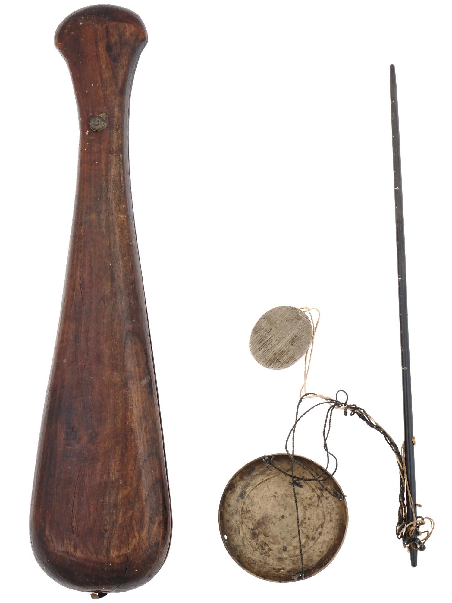 ANTIQUE CHINESE QING DYNASTY OPIUM SCALE C 1900 (1 of 4)