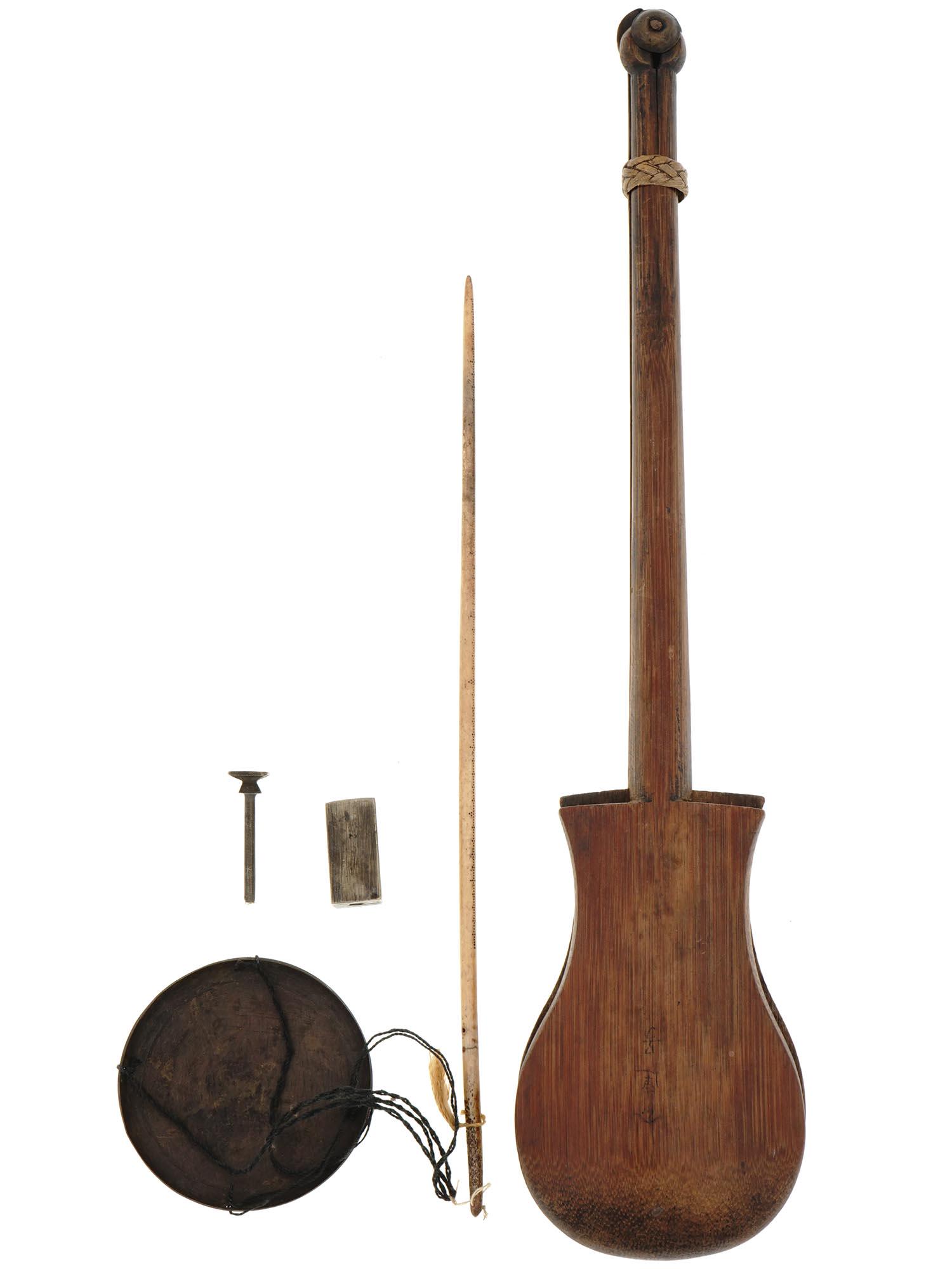 ANTIQUE CHINESE QING DYNASTY OPIUM SCALE C 1900 (1 of 4)