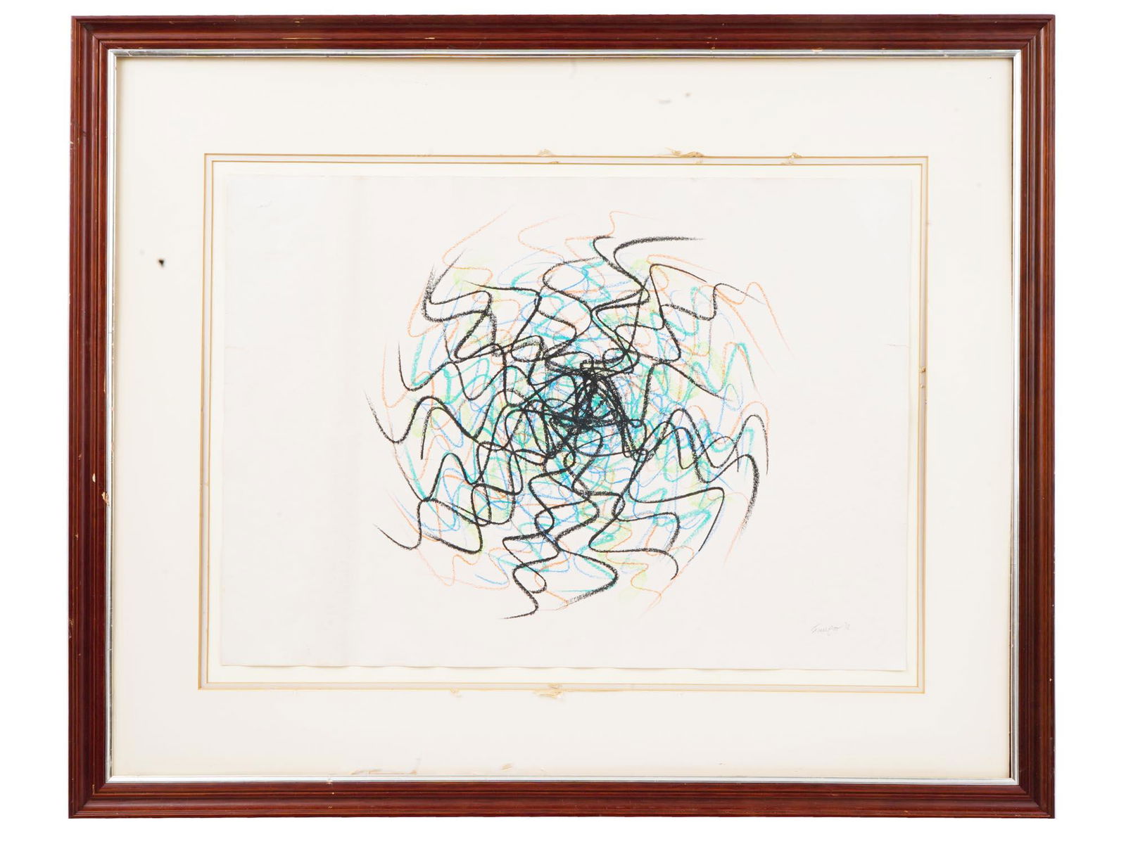 POLISH ABSTRACT OIL PAINTING BY WOJCIECK V FANGOR (1 of 11)