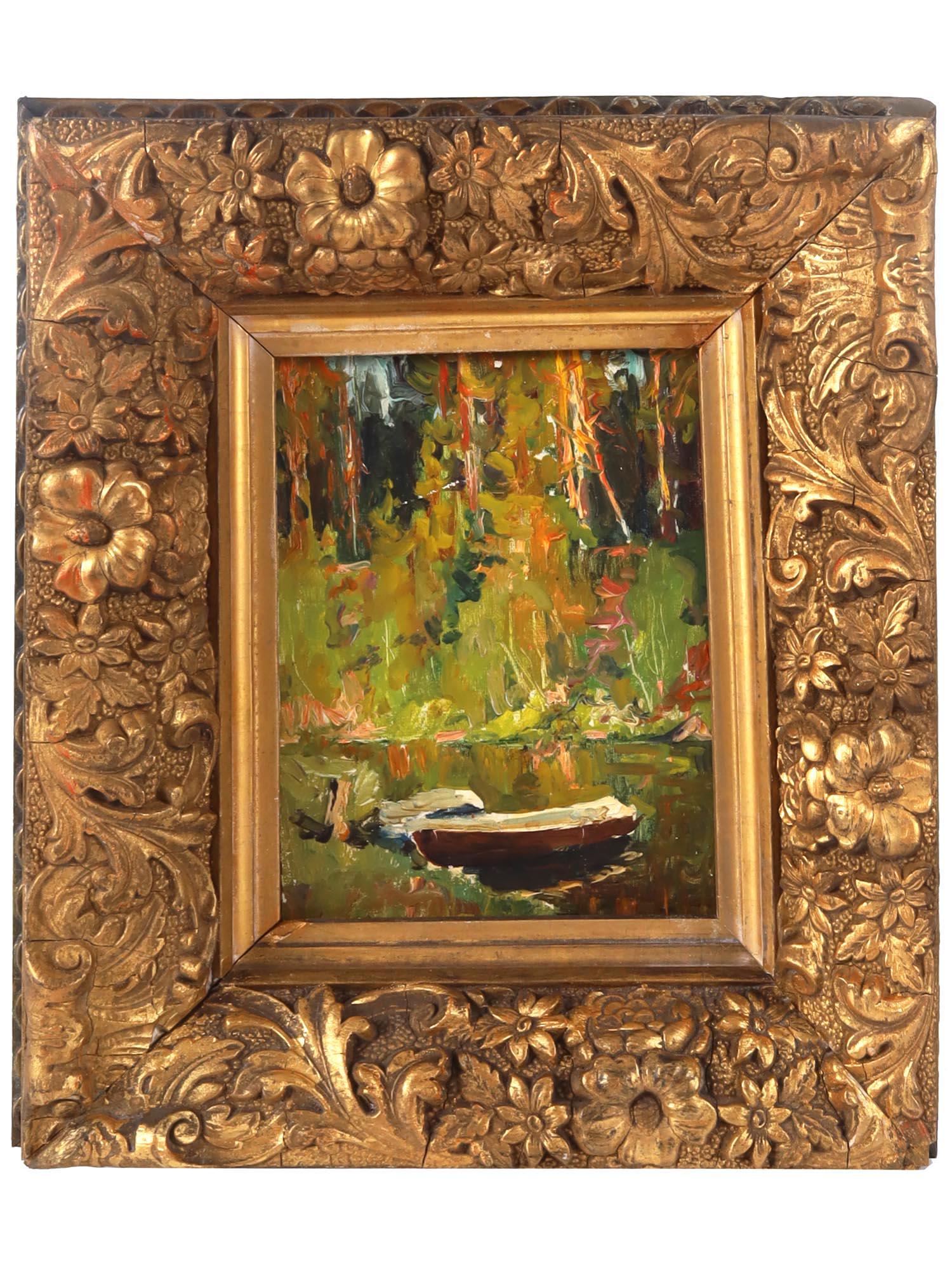 RUSSIAN LANDSCAPE OIL PAINTING BY ISAAC LEVITAN (1 of 3)