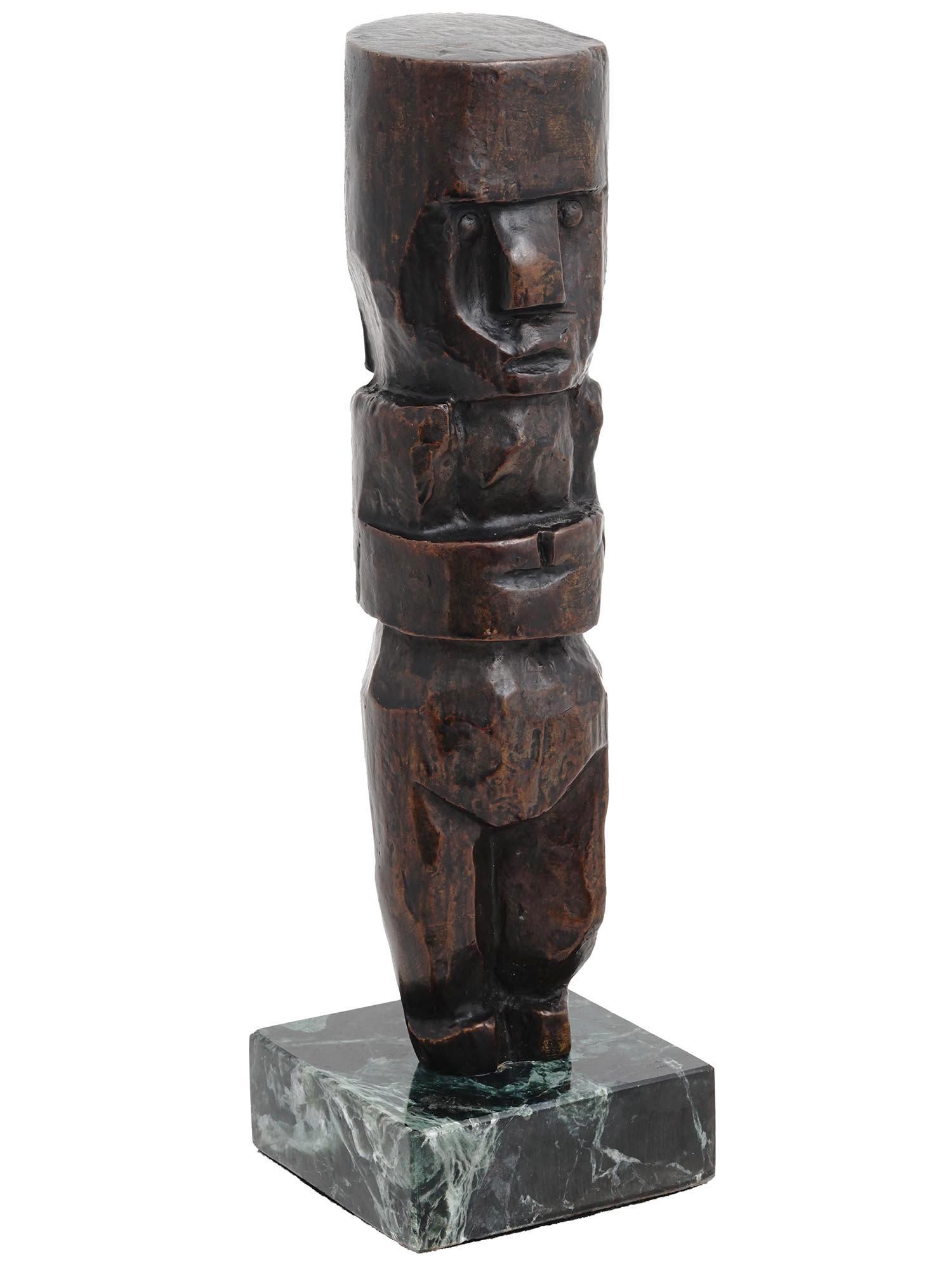 SPANISH TOTEM DOLL BRONZE FIGURE BY PABLO PICASSO (1 of 7)