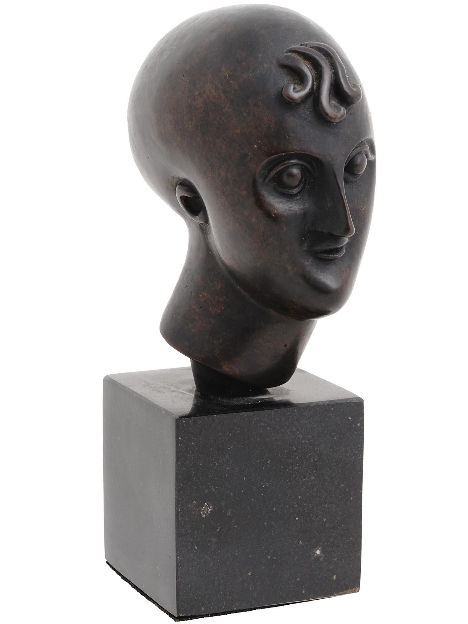 POLISH WOMAN BRONZE SCULPTURE BY ELIE NADELMAN (1 of 7)