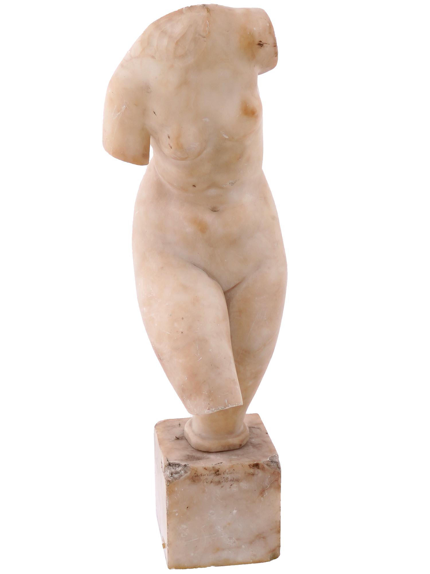 MARBLE SCULPTURE VENUS DE MILO BY GIUSEPPE BESSI (1 of 5)