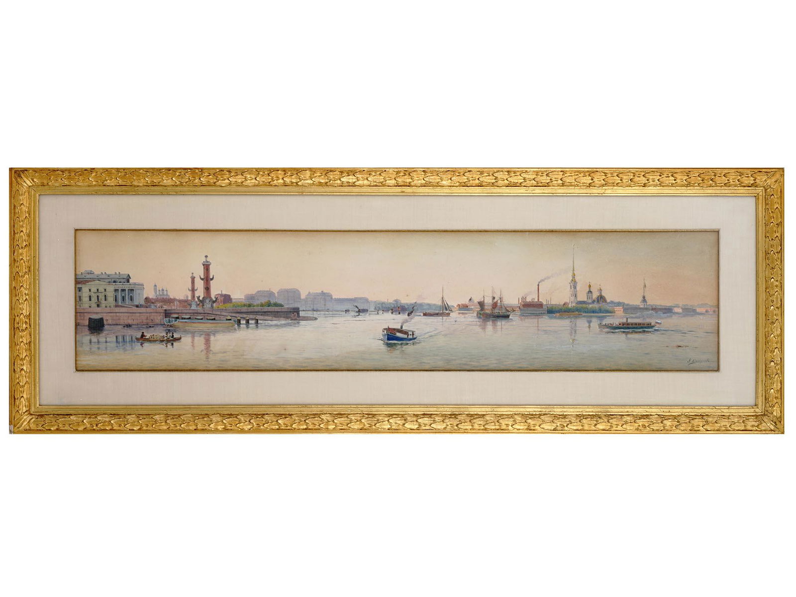 RUSSIAN WATERCOLOR PAINTING BY FEDOR V. BELOUSOV (1 of 7)