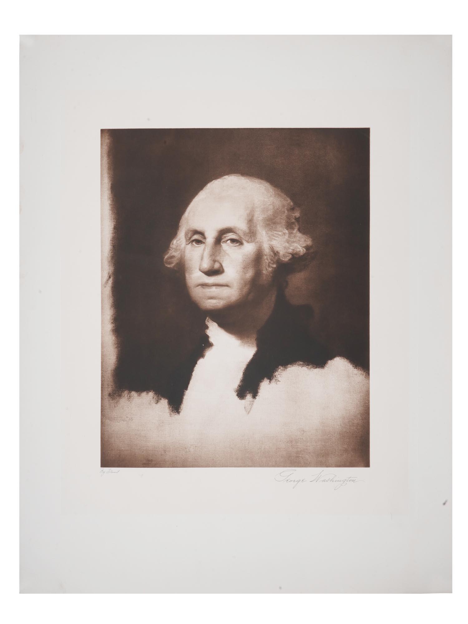 GEORGE WASHINGTON LITHOGRAPH AFTER GILBERT STUART (1 of 5)