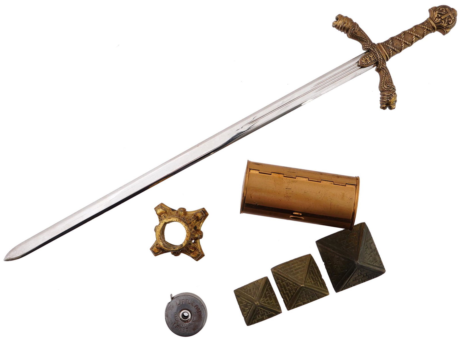 RICHARD THE LIONHEART SWORD AND DESK ACCESSORIES (1 of 11)
