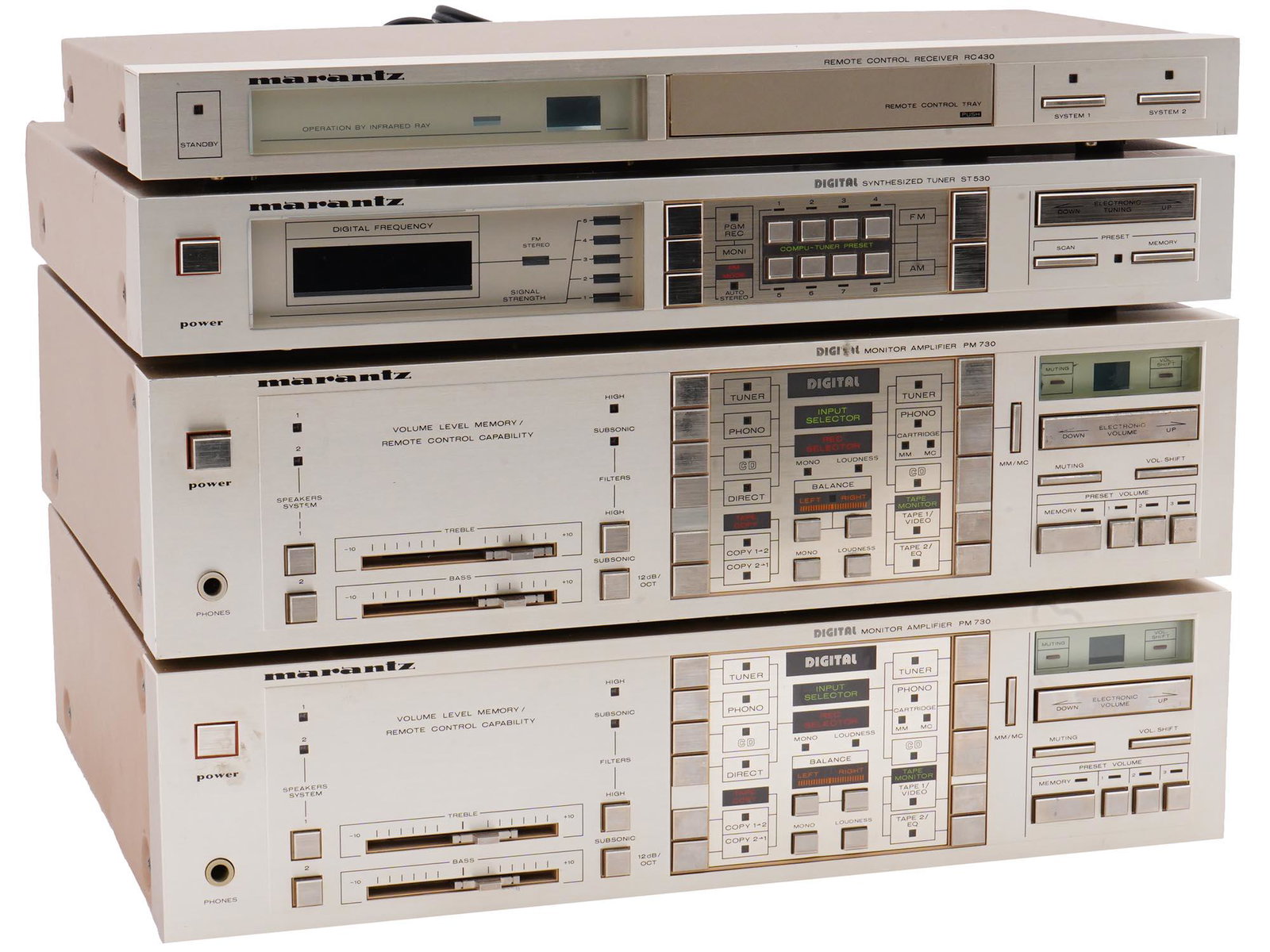 VINTAGE JAPANESE MARANTZ AUDIO SYSTEM SET (1 of 8)
