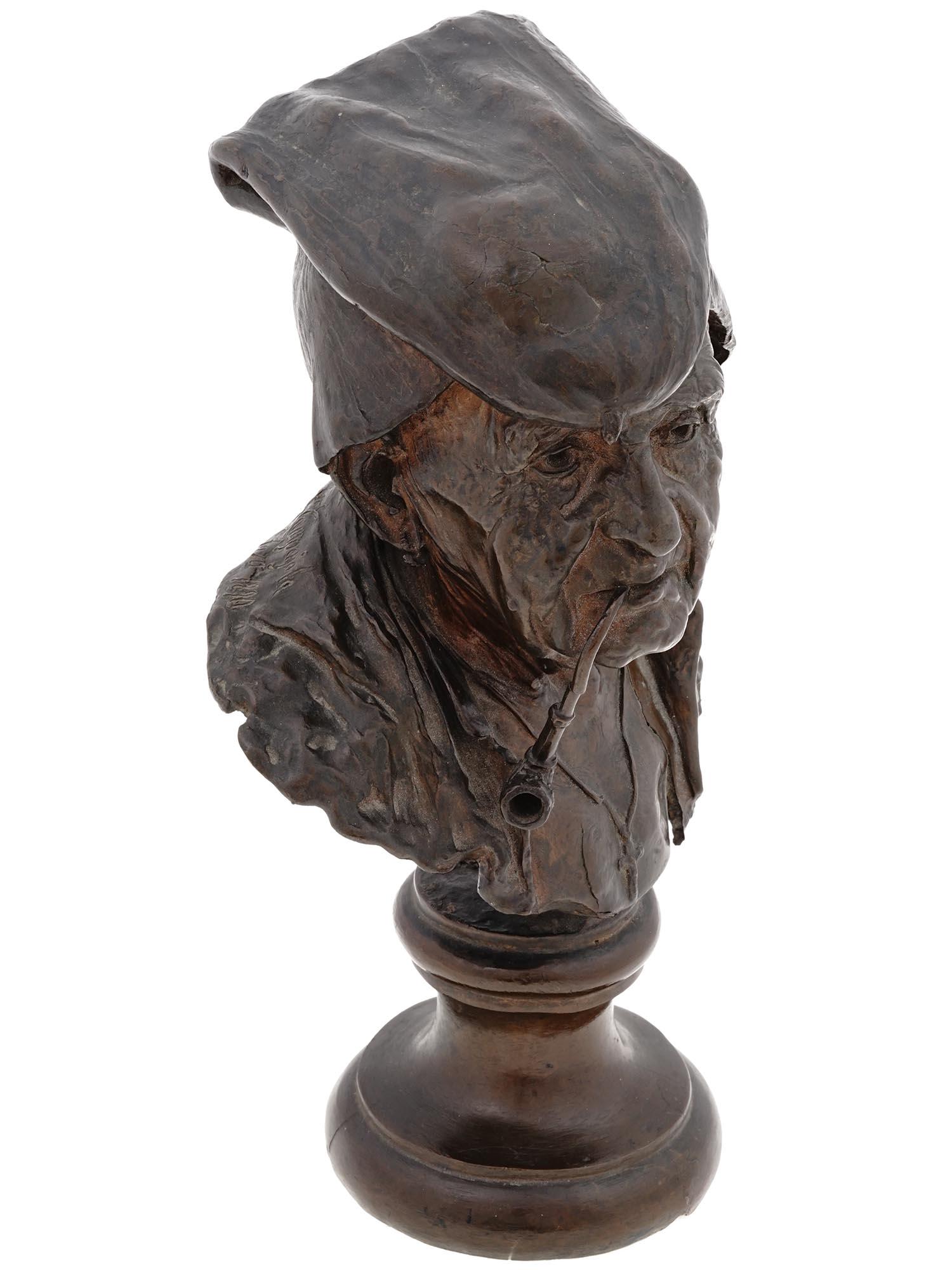 ANTIQUE BRONZE SCULPTURE DOMENICO CAMPAGNOLA (1 of 11)