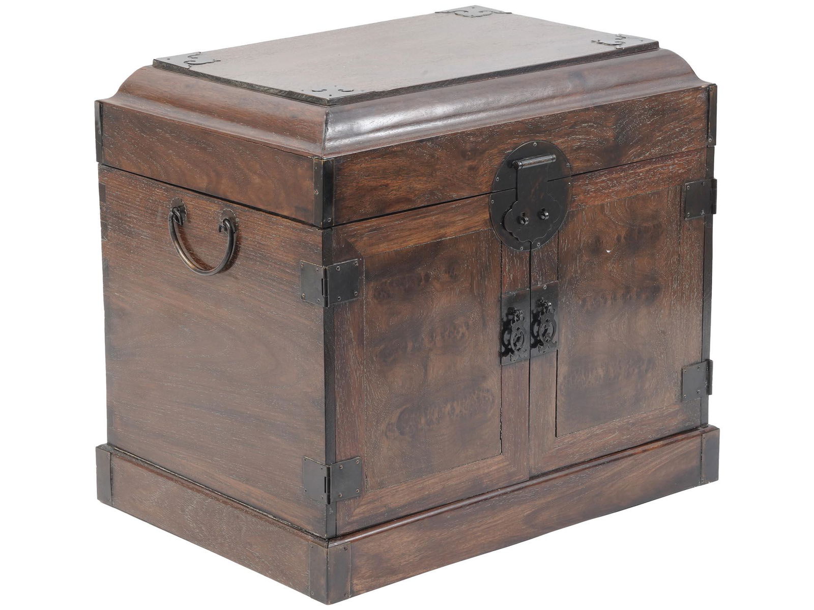 MID 19TH C CHINESE QING DYNASTY WOOD STORAGE BOX (1 of 6)