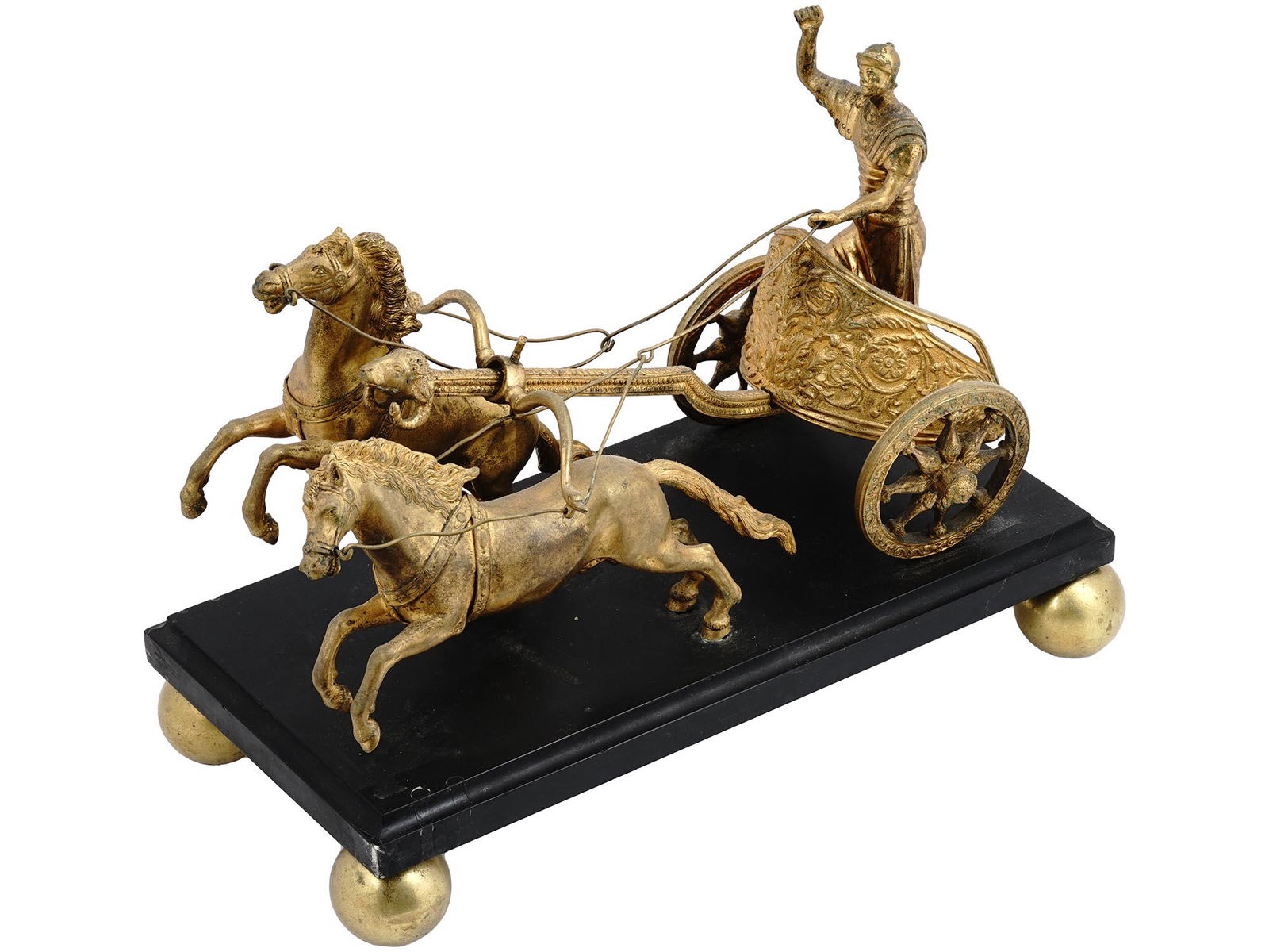 ANTIQUE FRENCH NEOCLASSICAL BRONZE SCULPTURE (1 of 7)