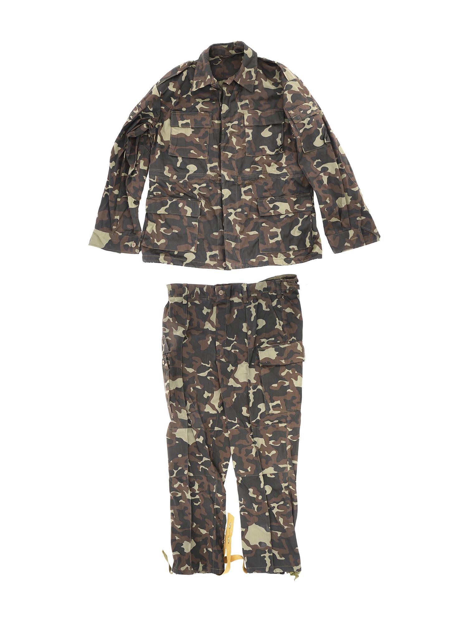 UKRAINIAN CAMOUFLAGE PATTERN UNIFORM TUNIC TROUSERS (1 of 9)