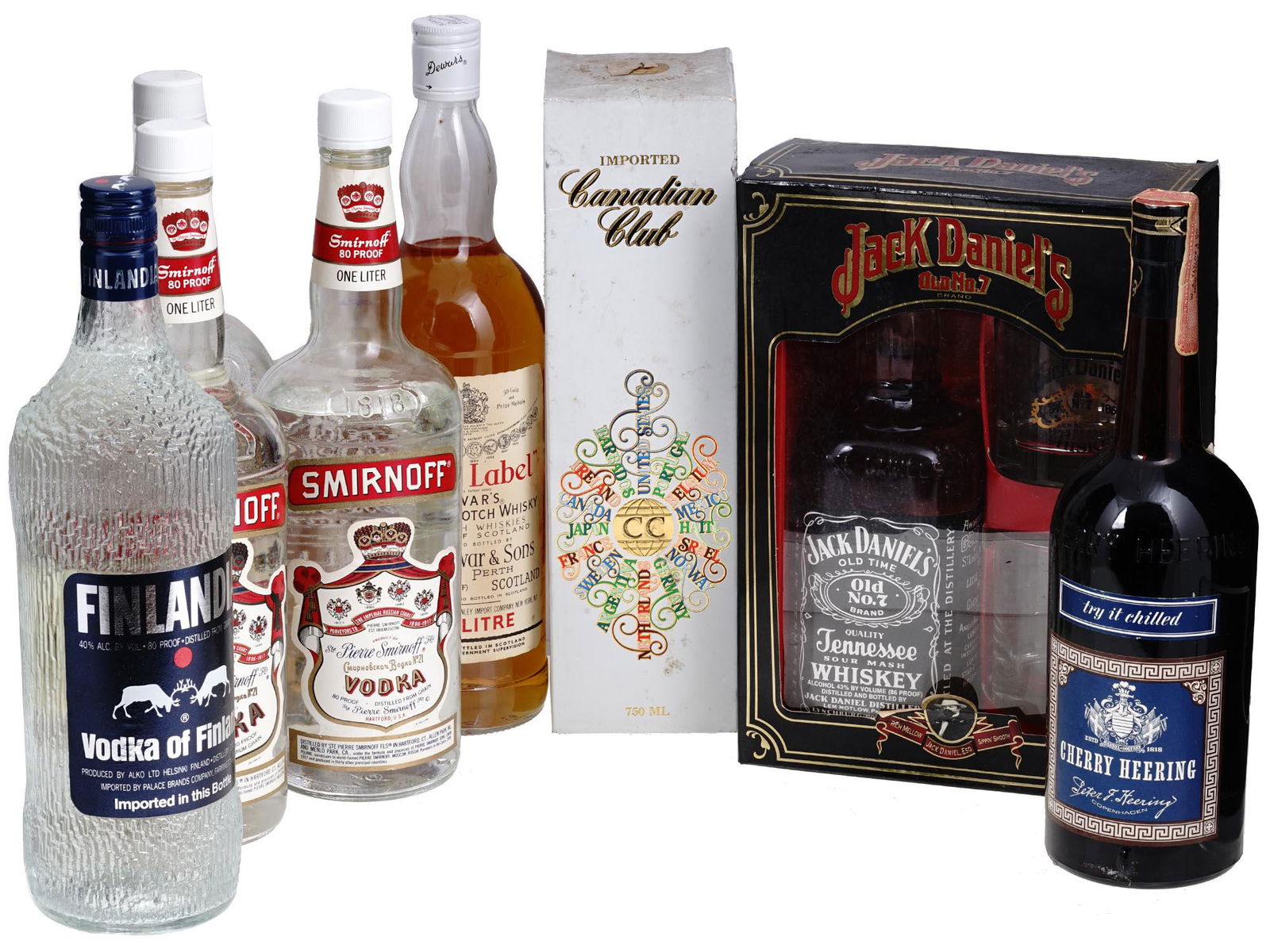 COLLECTION OF VINTAGE LIQUEUR BOTTLES (1 of 8)