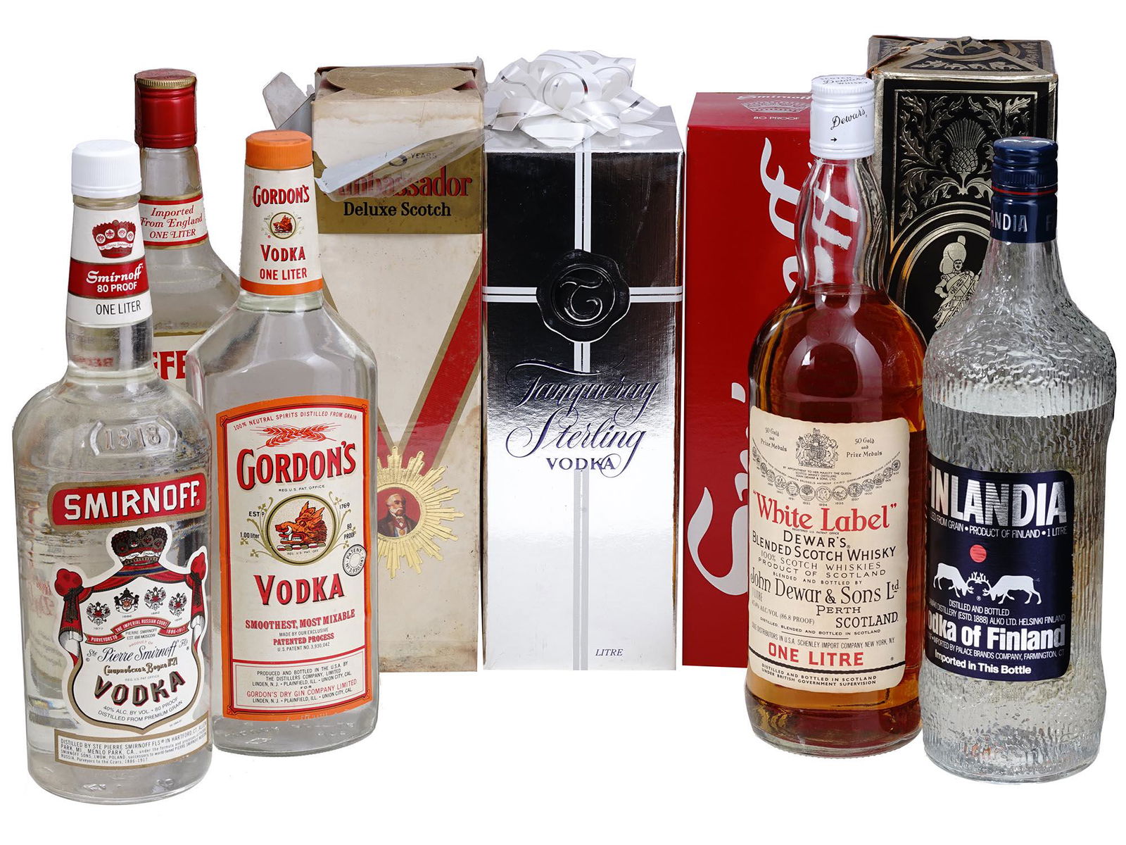 COLLECTION OF VINTAGE LIQUEUR BOTTLES (1 of 6)