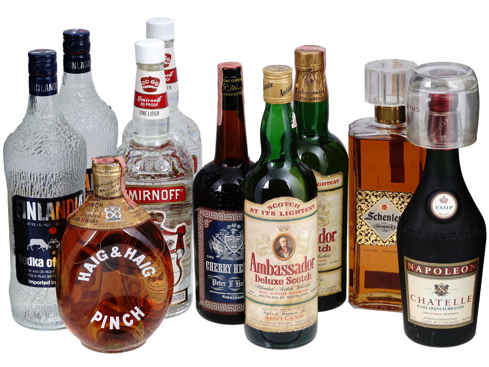 COLLECTION OF VINTAGE LIQUEUR BOTTLES (1 of 5)