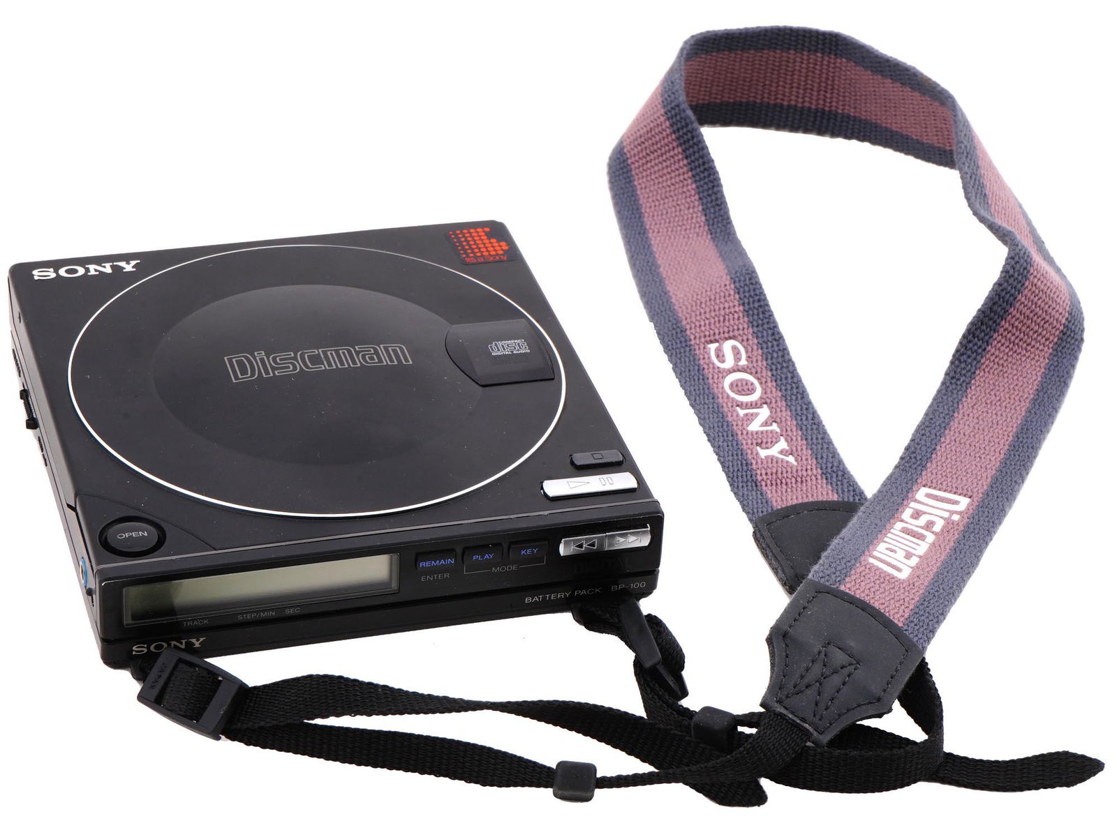 ポータブルプレーヤー SONY/Discman/BP-100 Sony Industrial Discman D10 Bp 100 Model Cd Player