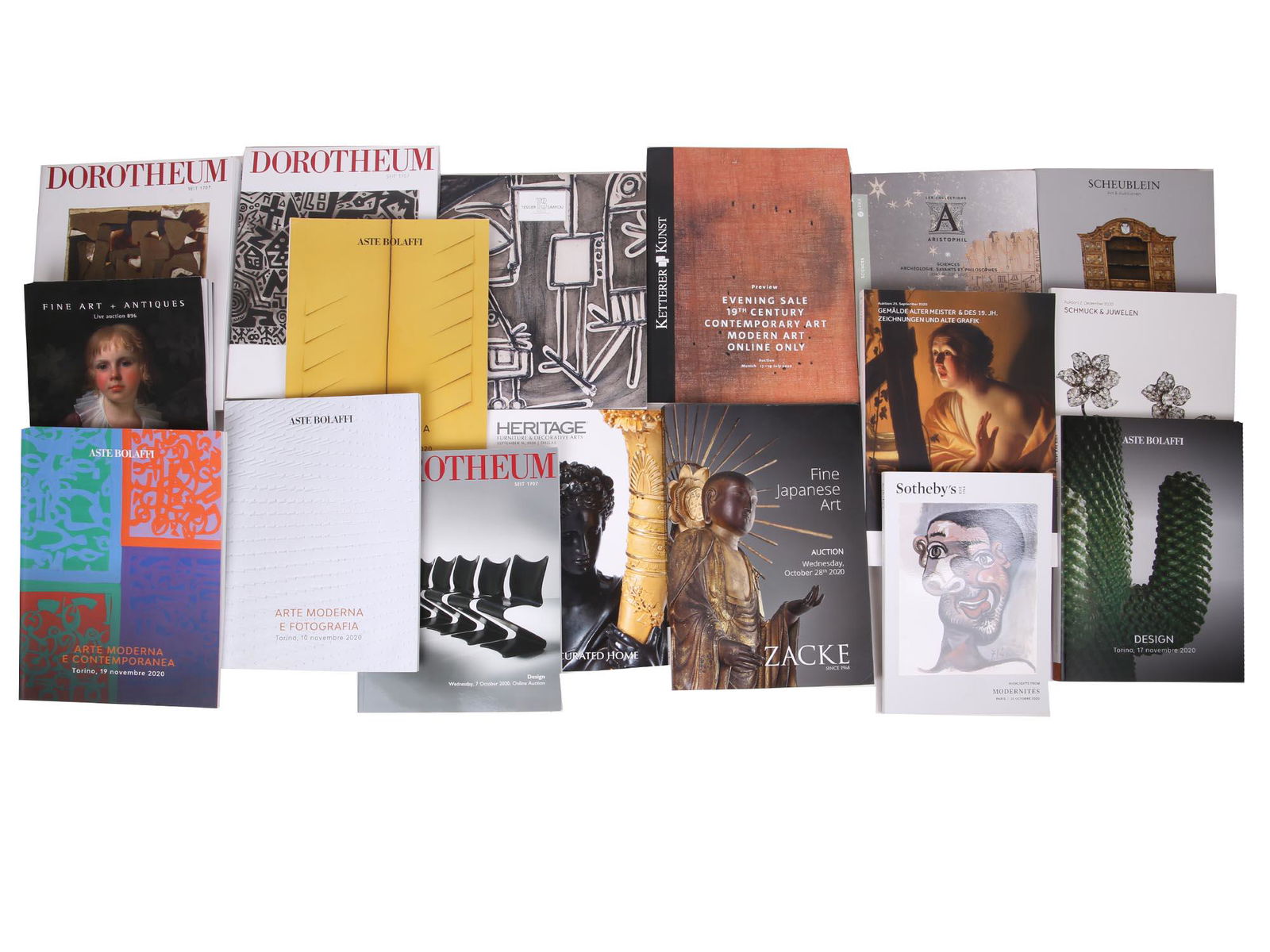 COLLECTION OF ART MAGAZINES AND AUCTION CATALOGS (1 of 8)