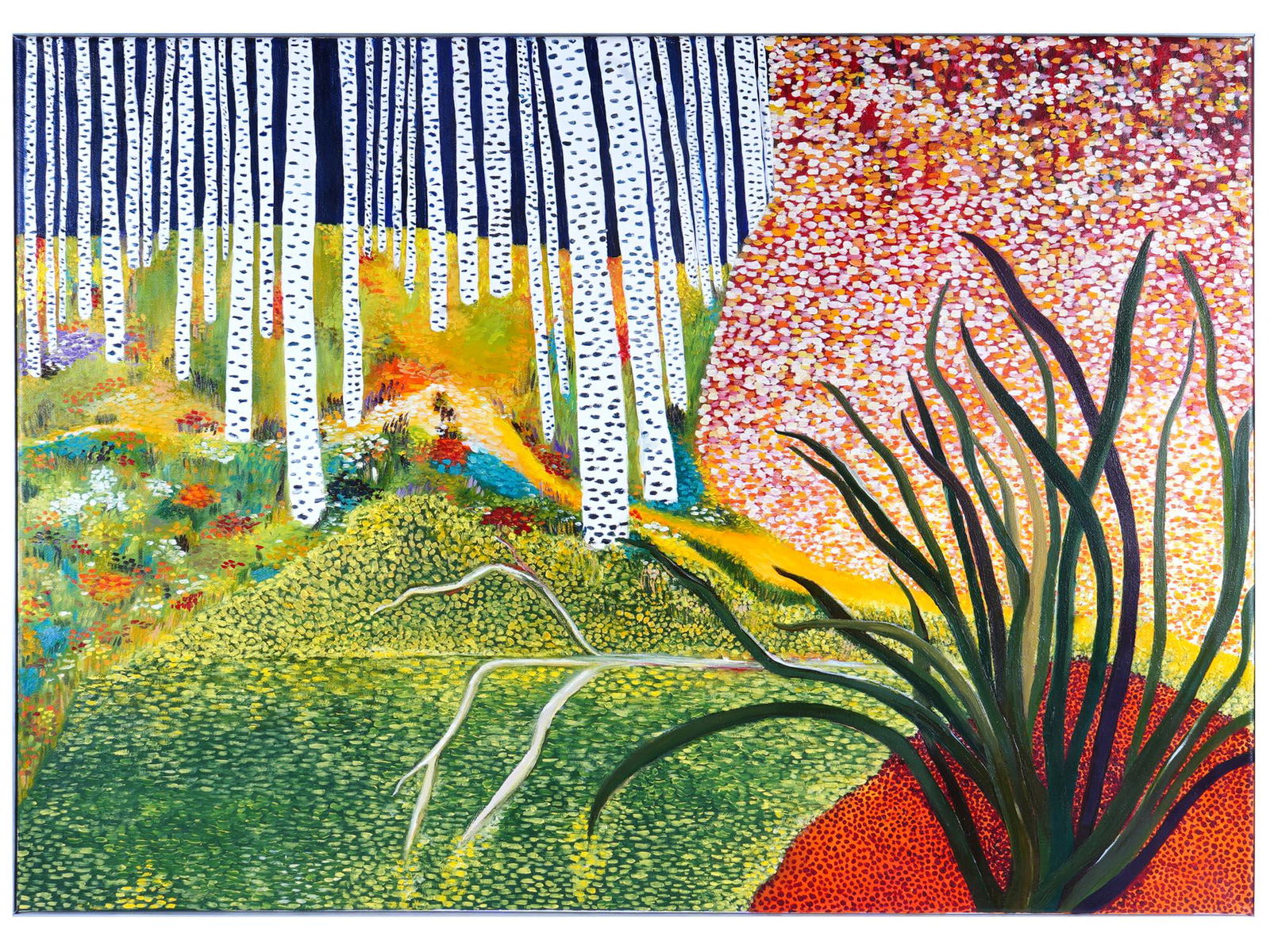 CANADIAN DEEP FOREST OIL PAINTING BY MATTHEW WONG (1 of 6)