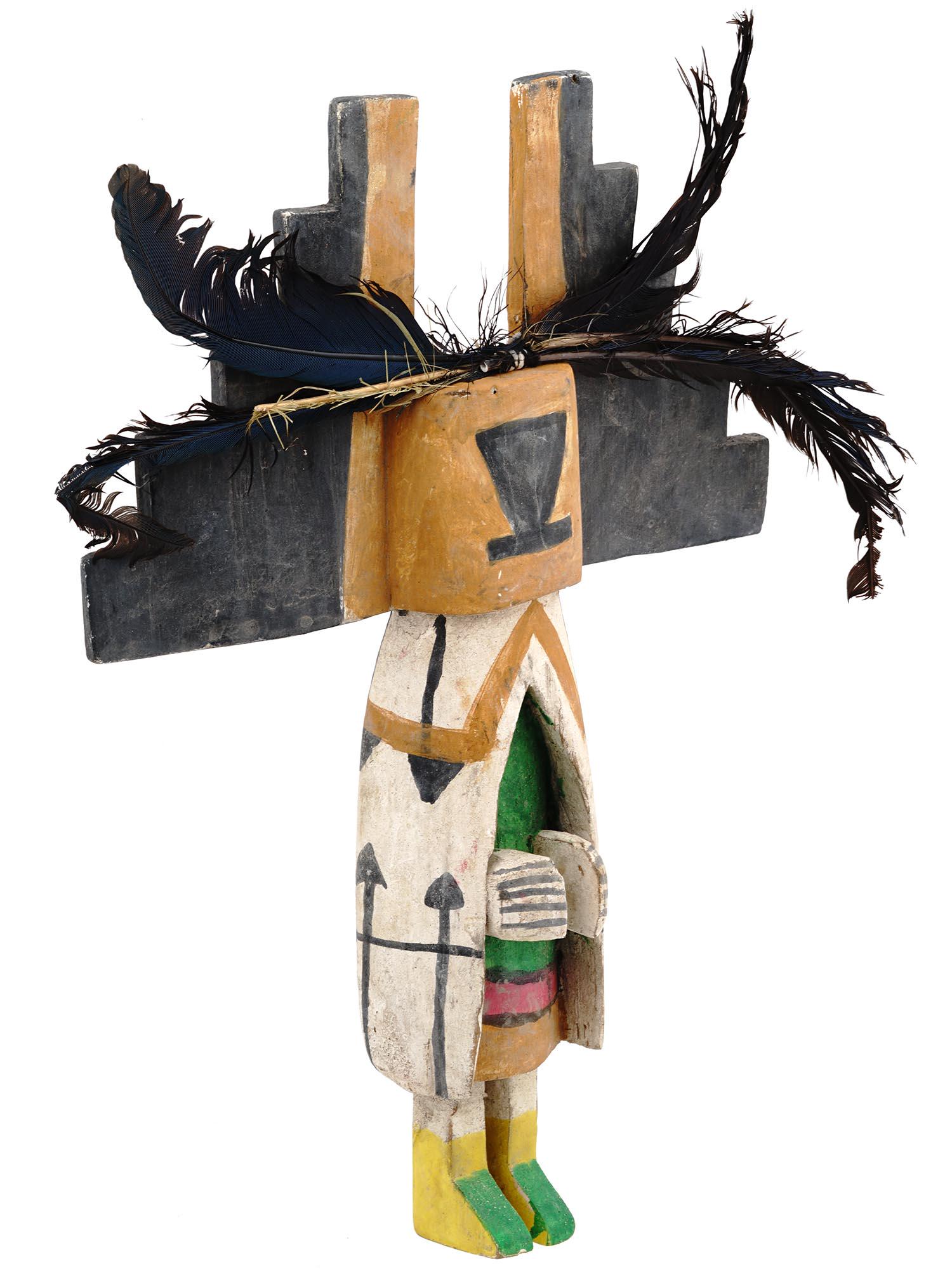 ANTIQUE NATIVE AMERICAN TRIBAL HOPI KACHINA DOLL (1 of 9)