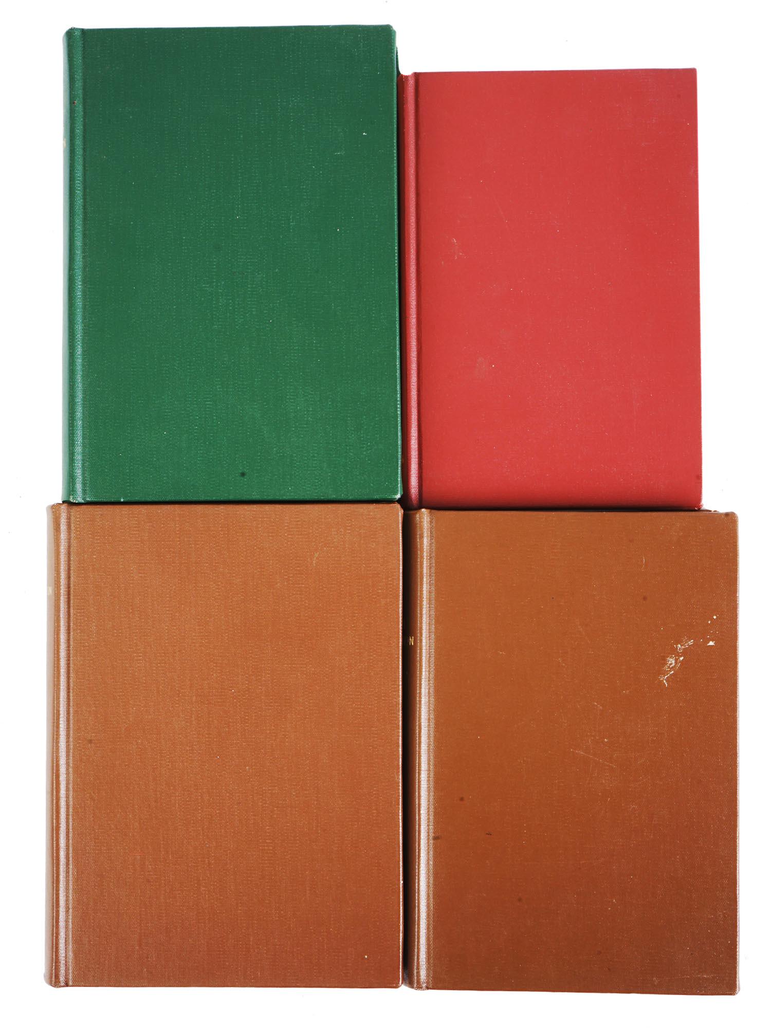 ANTIQUE AUCTION CATALOGS ITALIAN AND SPANISH ART: Four antique auction catalogs. The Magnificent Collection of Italian Majolica: Formed by the Late Mortimer L. Schiff: Sold by Order of the Mortimer and Adele Schiff Foundation, Public Auction Sale, Ma