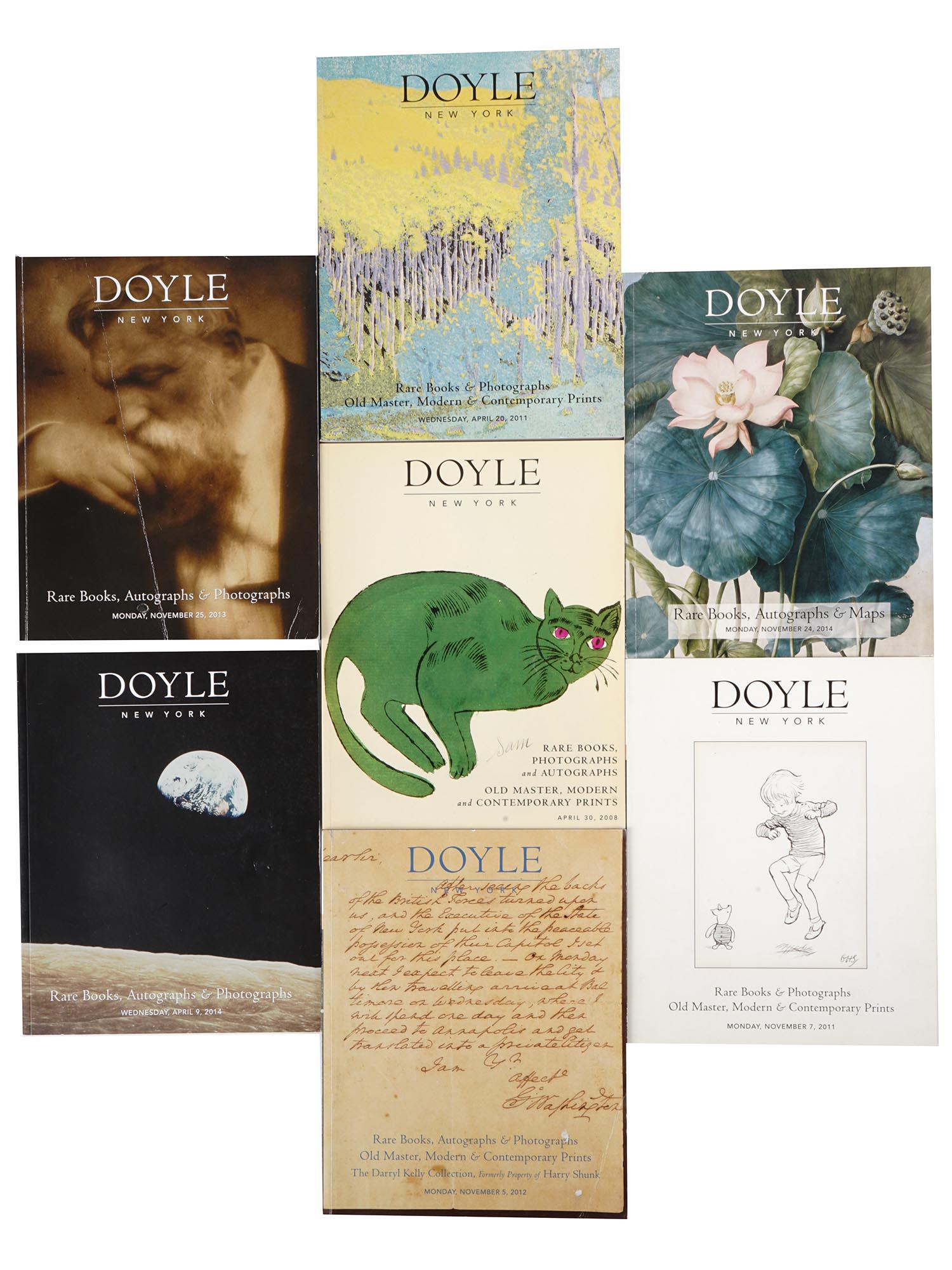 Doyle Auction Catalogs On Books And Prints Auction