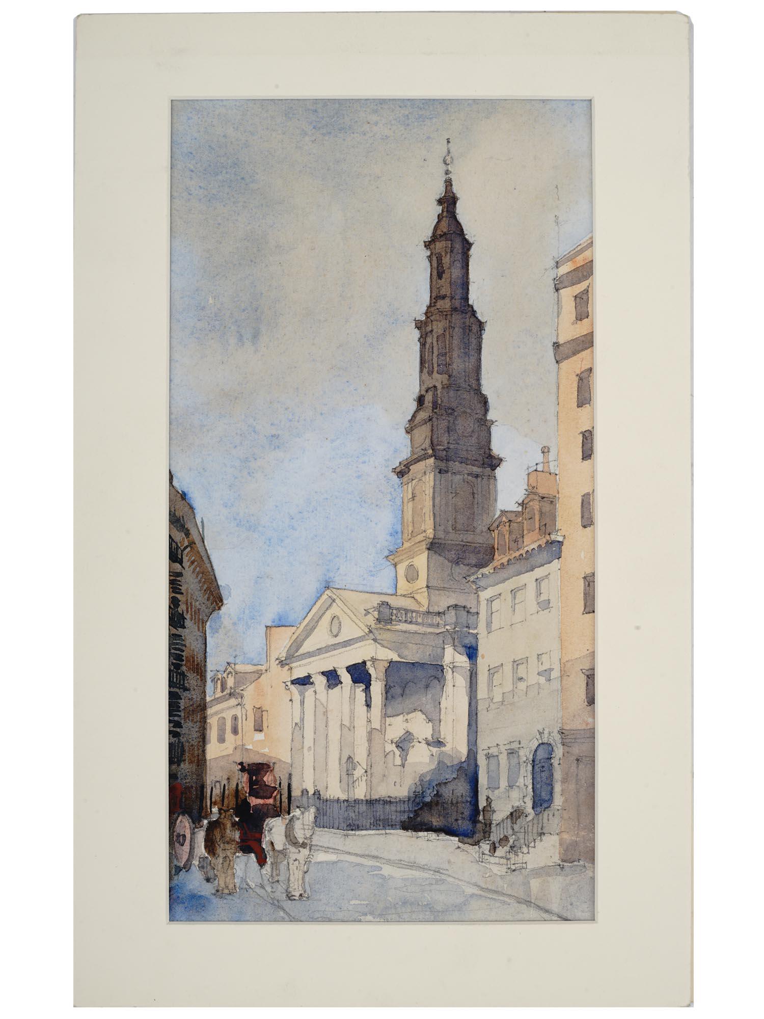 CANADIAN WATERCOLOR PAINTING BY DONALD MACLAUGHLEN (1 of 6)