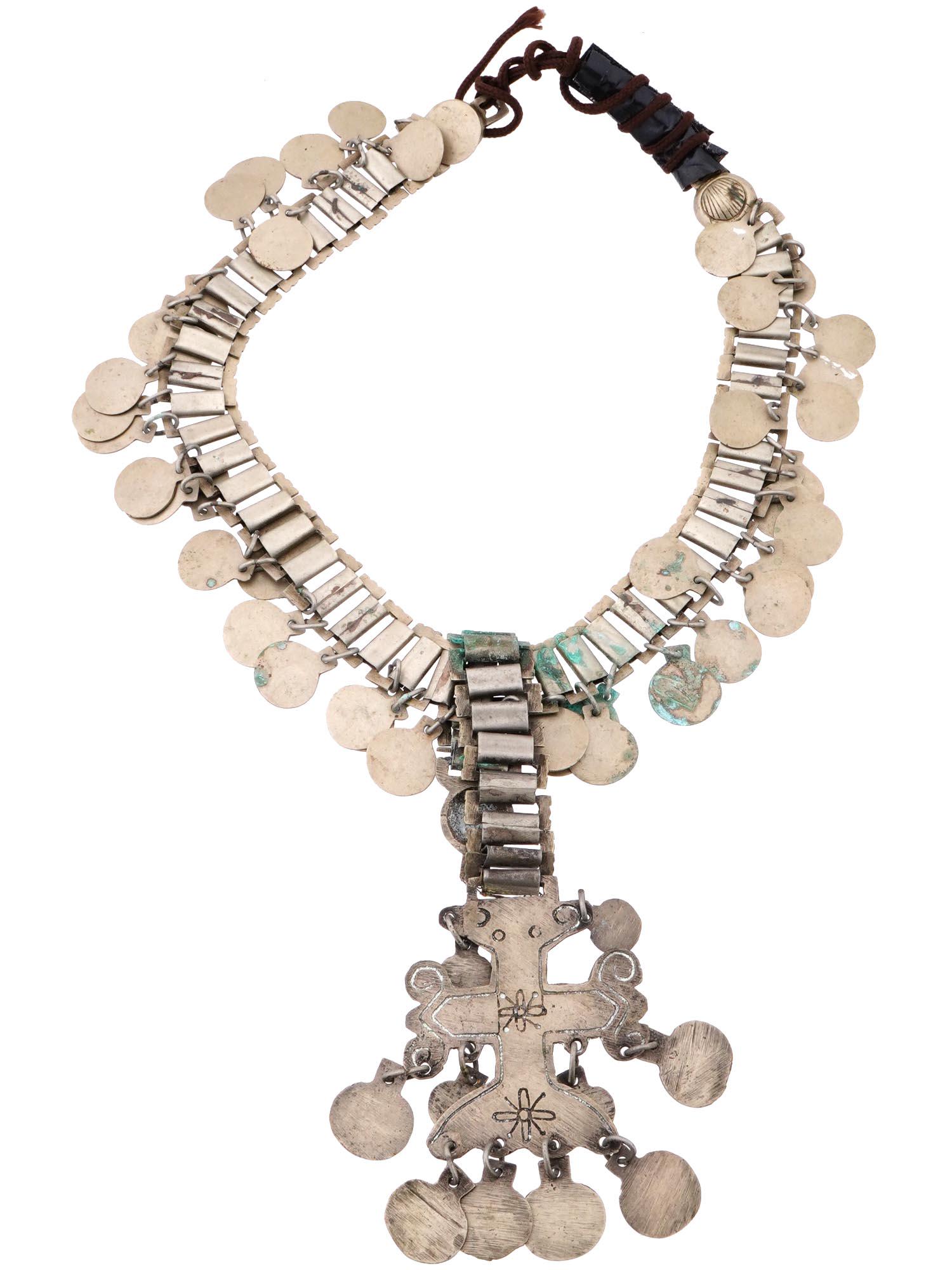 VINTAGE CHILEAN MAPUCHE RELIGIOUS COIN NECKLACE (1 of 4)