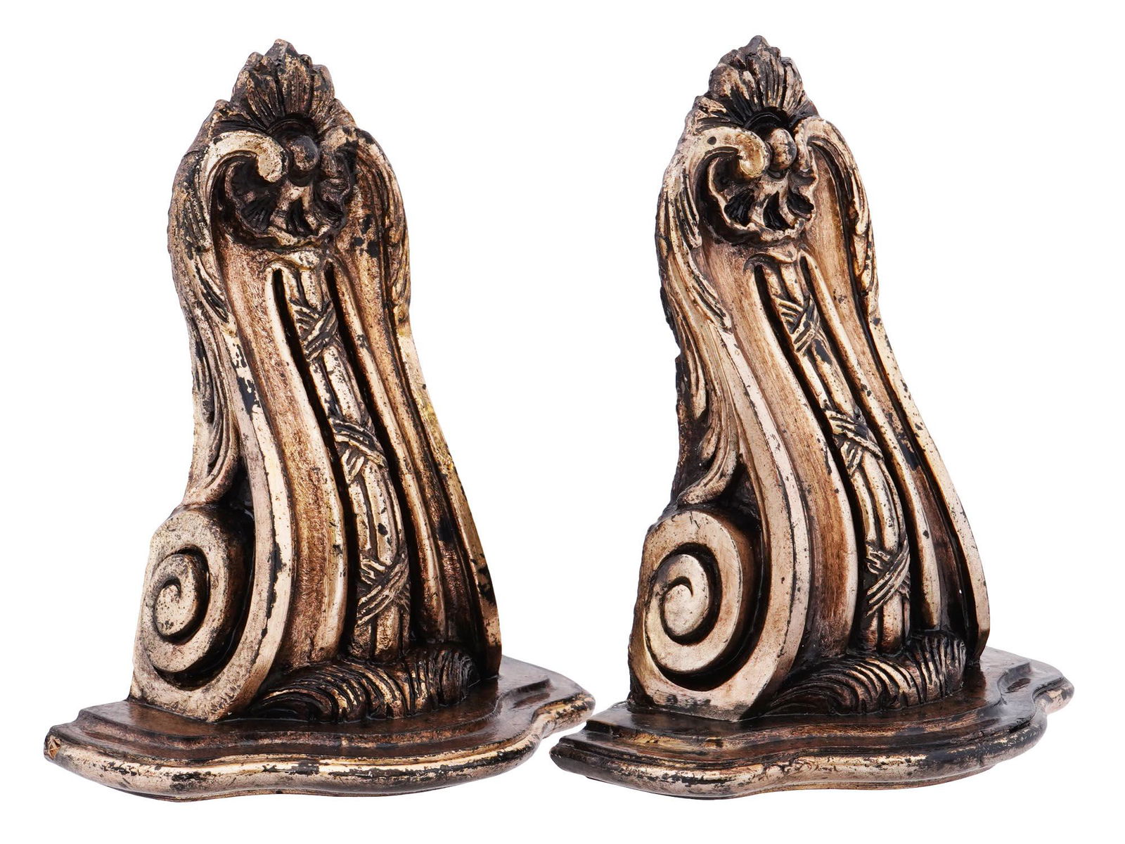 ANTIQUE ITALIAN NEOCLASSICAL FIBERGLASS WALL BRACKETS (1 of 4)