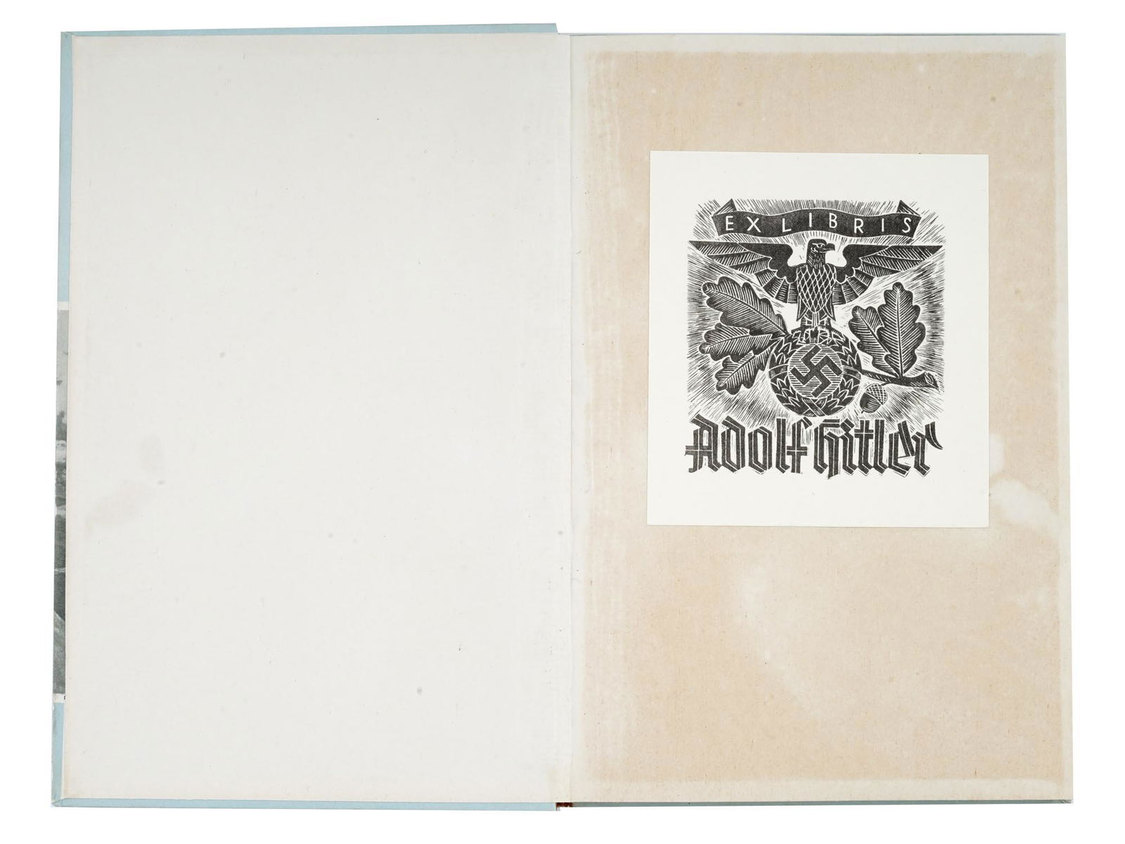 WWII GERMAN LUFTWAFFE ADOLF HITLERS LIBRARY BOOK: A WWII Nazi German Luftwaffe hardcover book, Falken Uber Der Sowjetunion Ein Aufklarer Erzahlt, Hawks Over the Soviet Union, A Scout Tells, by Siegfried Hutter 1942. Published by Steiniger, Verlage, B