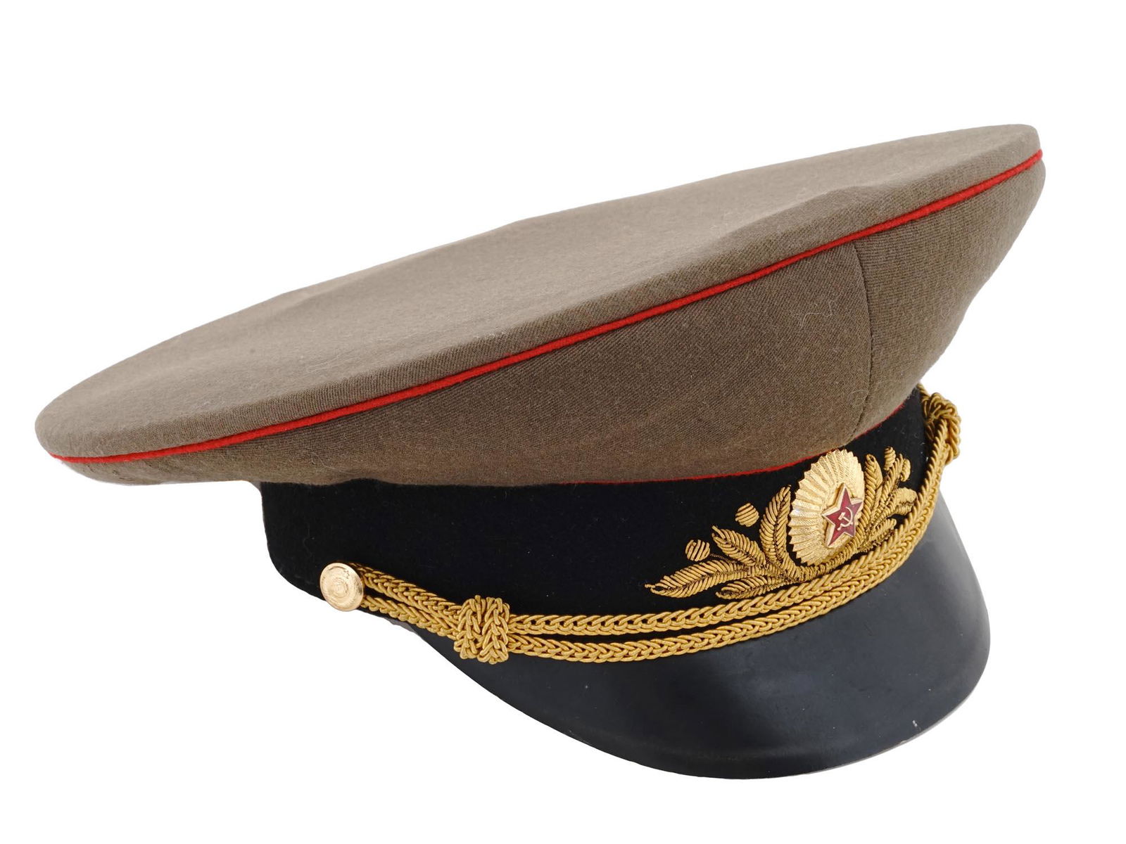SOVIET ARMY TANK ARTILLERY GENERALS EVERYDAY VISOR HAT (1 of 6)