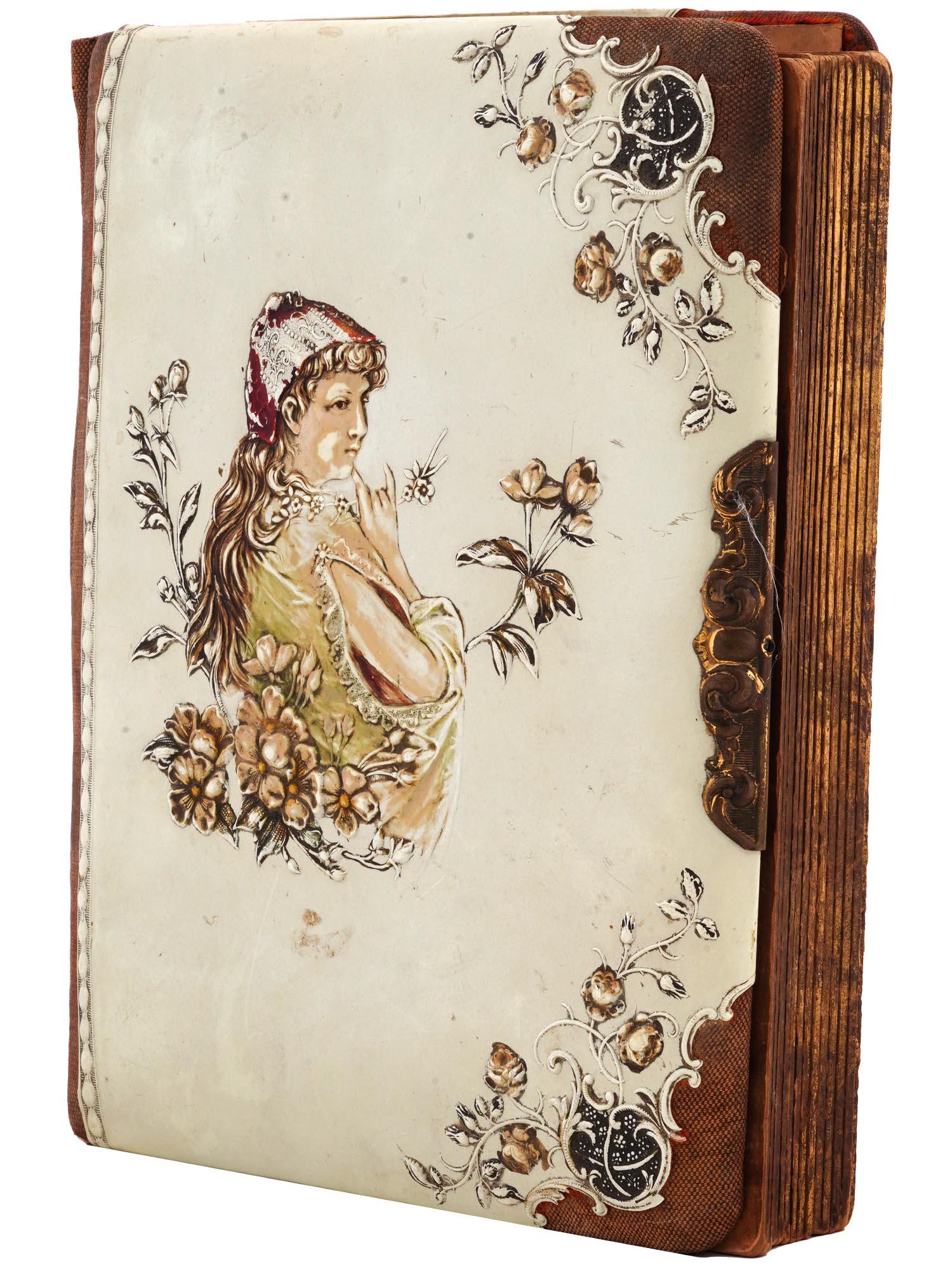 ANTIQUE GERMAN LITTLE RED RIDING HOOD PHOTO ALBUM (1 of 7)