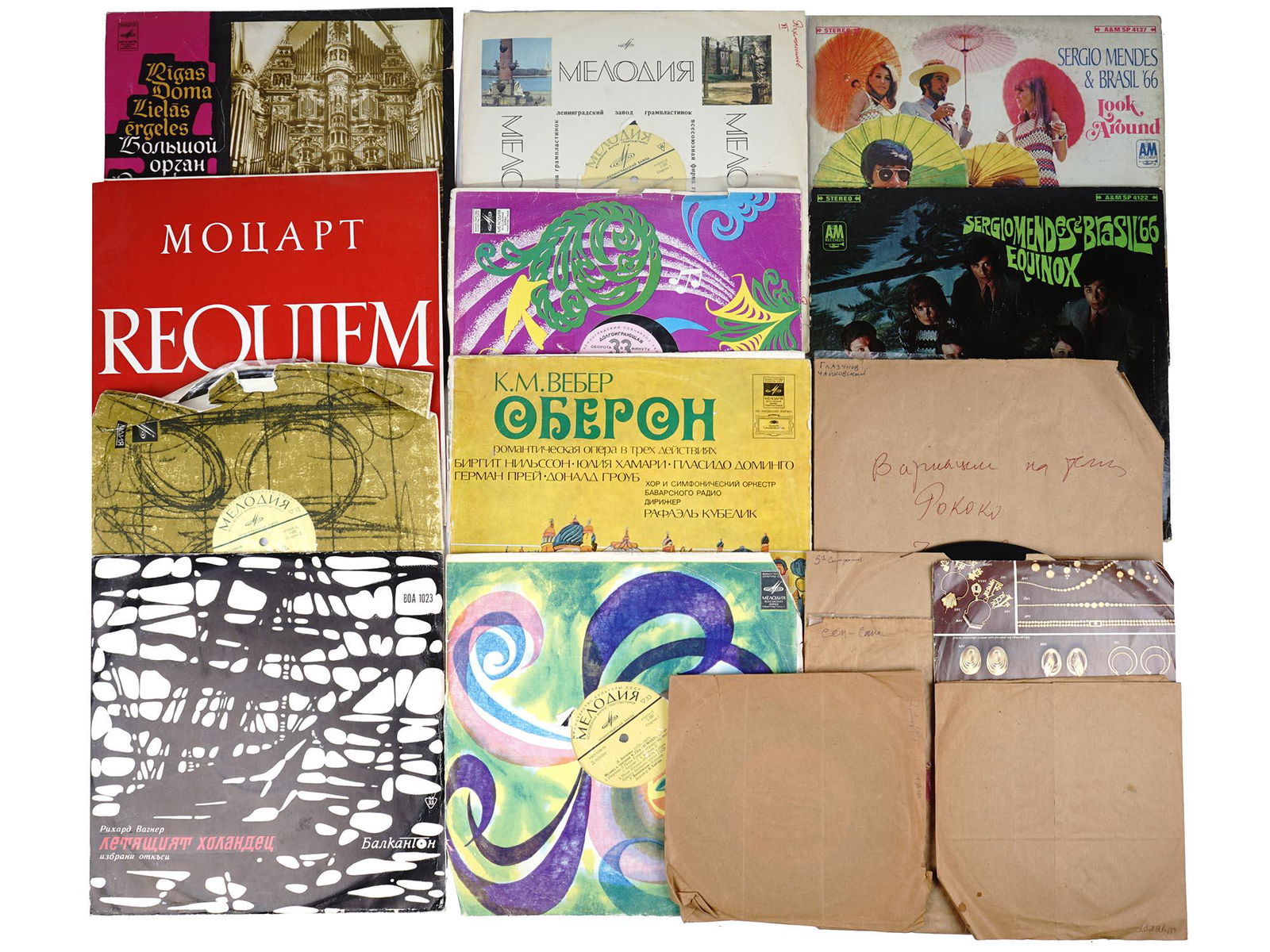 CLASSICAL AND POP MUSIC VINYL RECORDING COLLECTION (1 of 4)