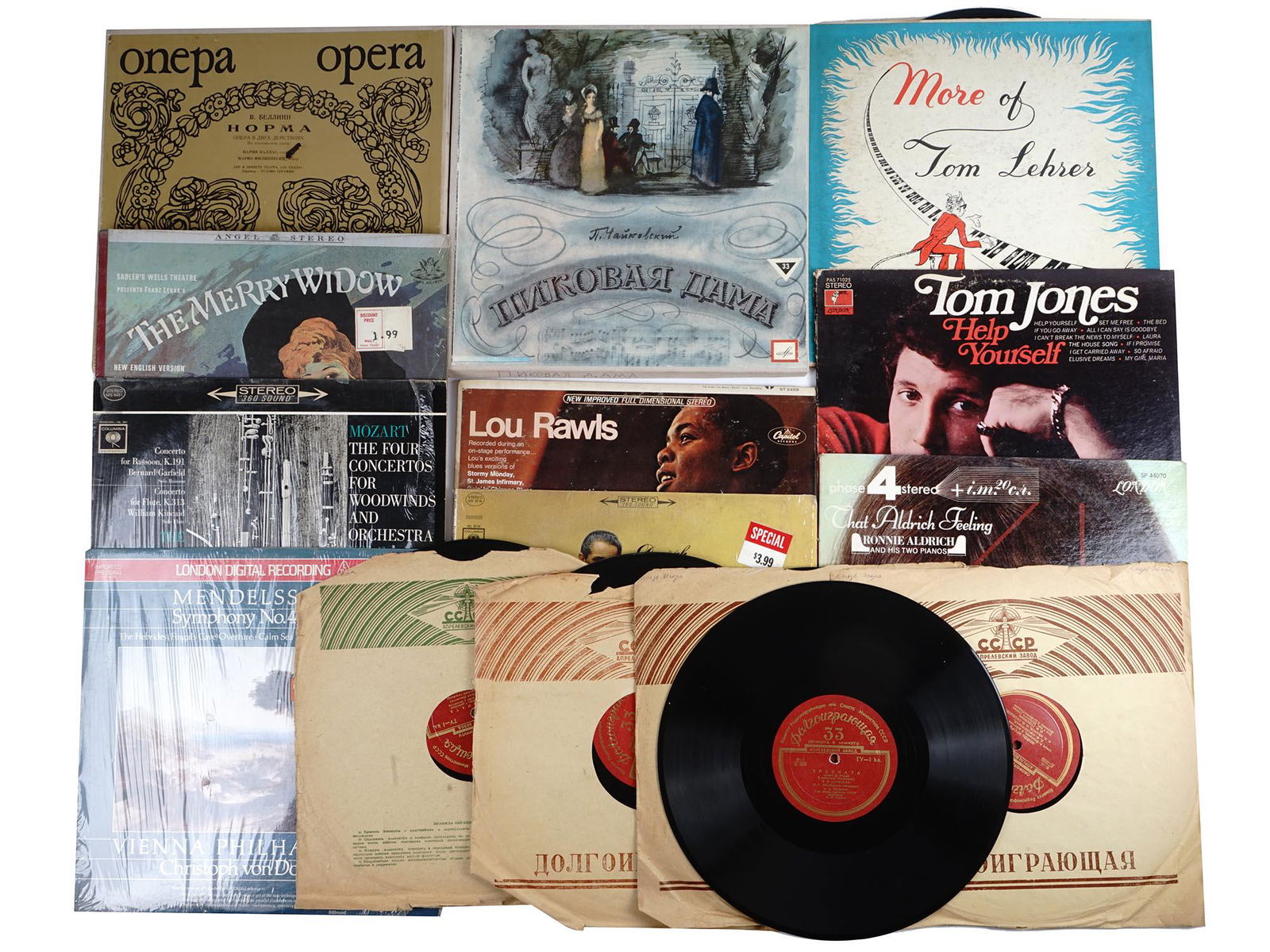 VINTAGE CLASSICAL AND POP MUSIC VINYL LP COLLECTION (1 of 4)