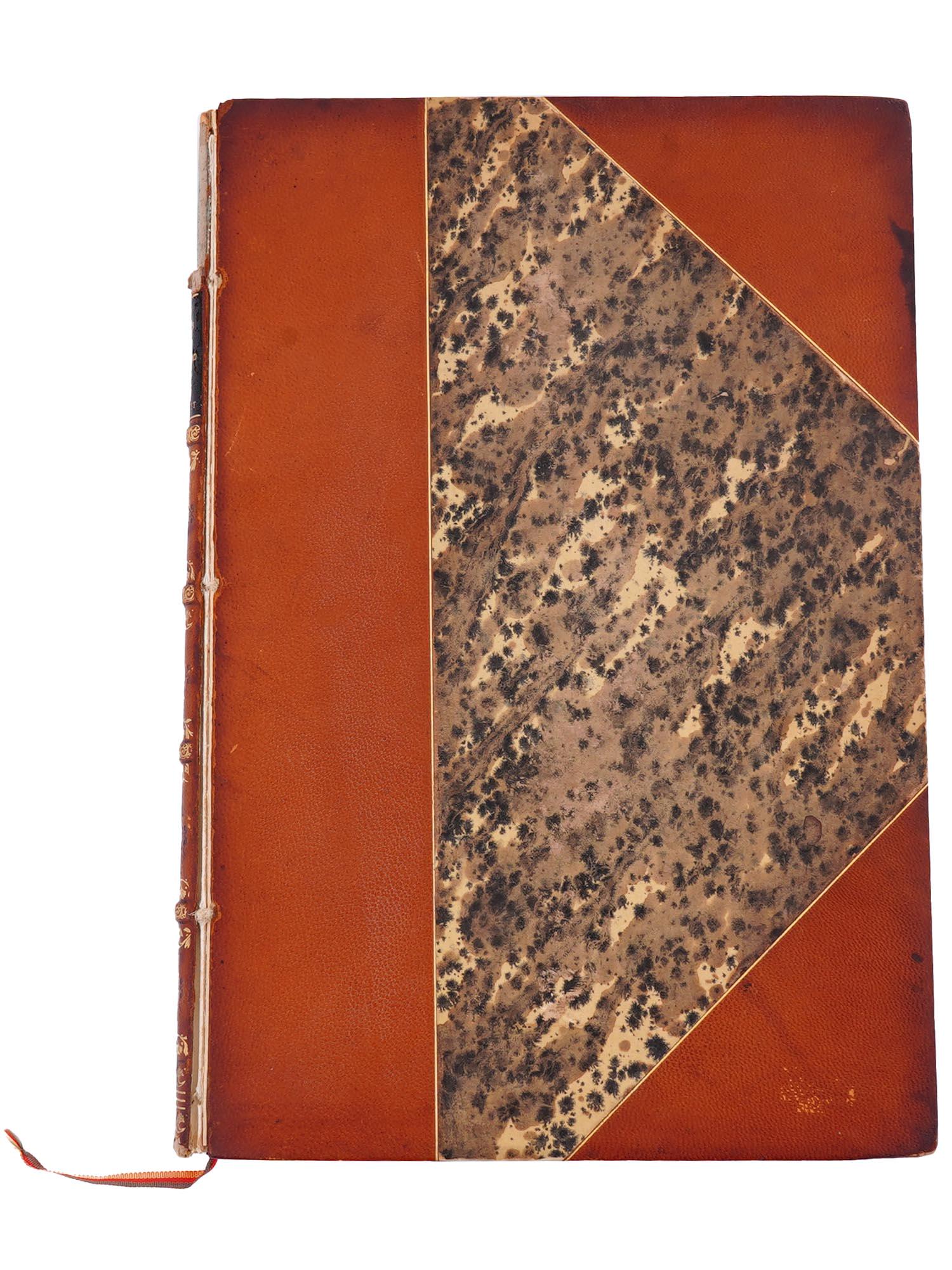 LETTERS OF GEORGE SANDES AND ALFRED DE MUSSET BOOK (1 of 5)