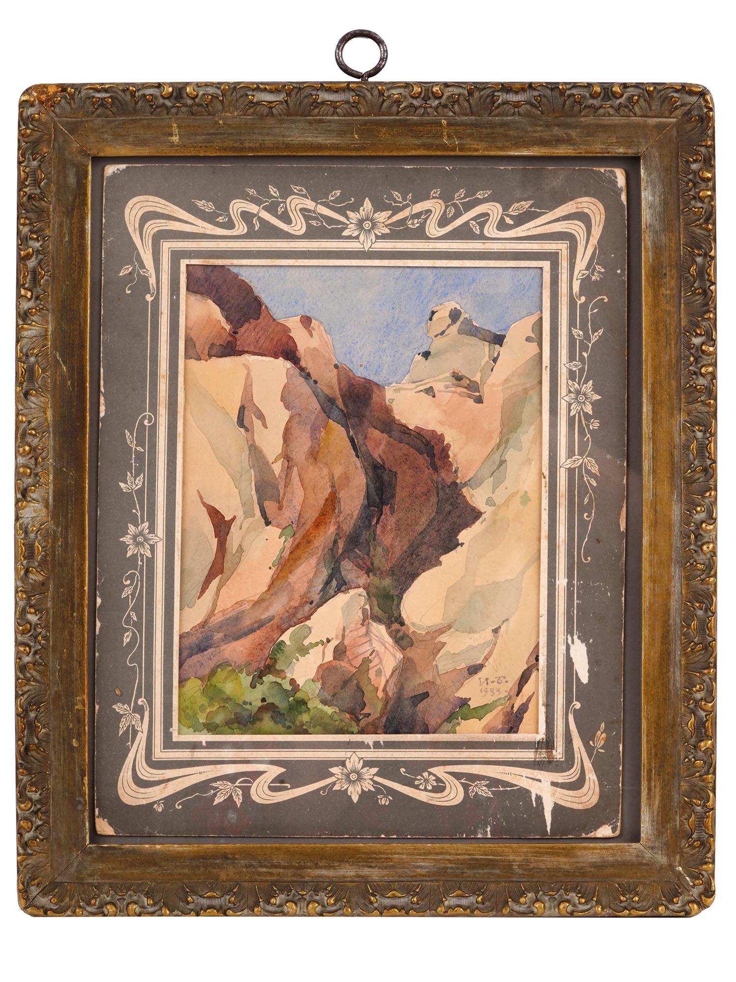 RUSSIAN LANDSCAPE PAINTING BY IVAN BILIBIN (1 of 5)