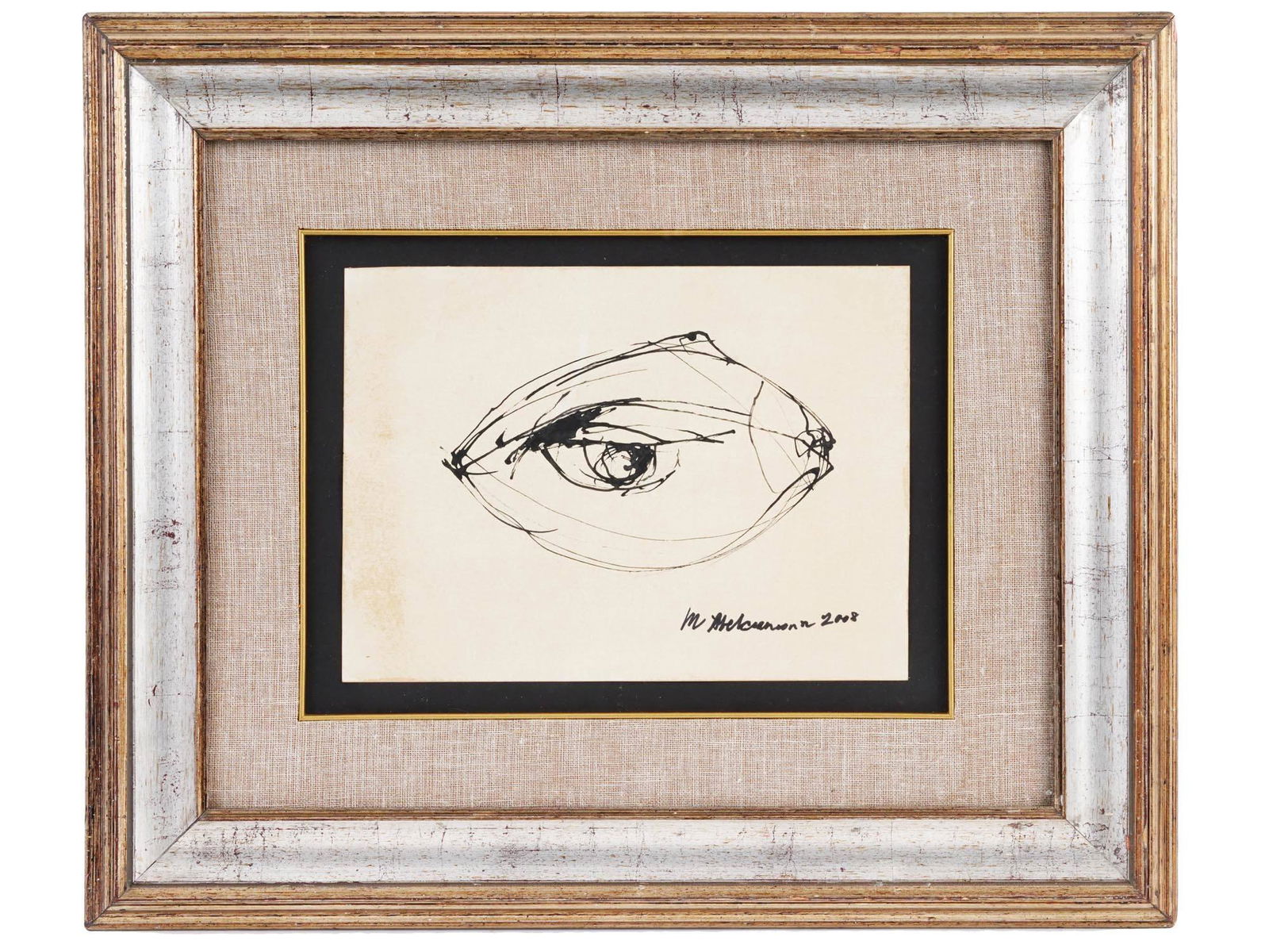 POLISH EYE INK PAINTING BY MAGDALENA ABAKANOWICZ (1 of 8)