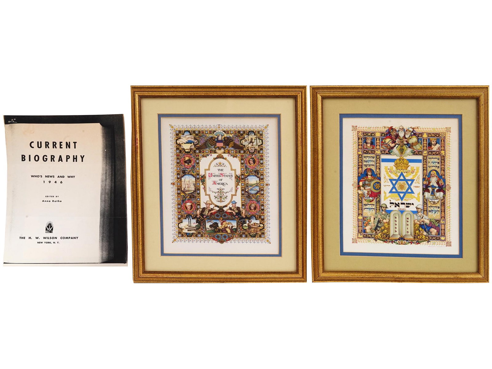 TWO LITHOGRAPH PRINTS BY ARTHUR SZYK (1 of 8)