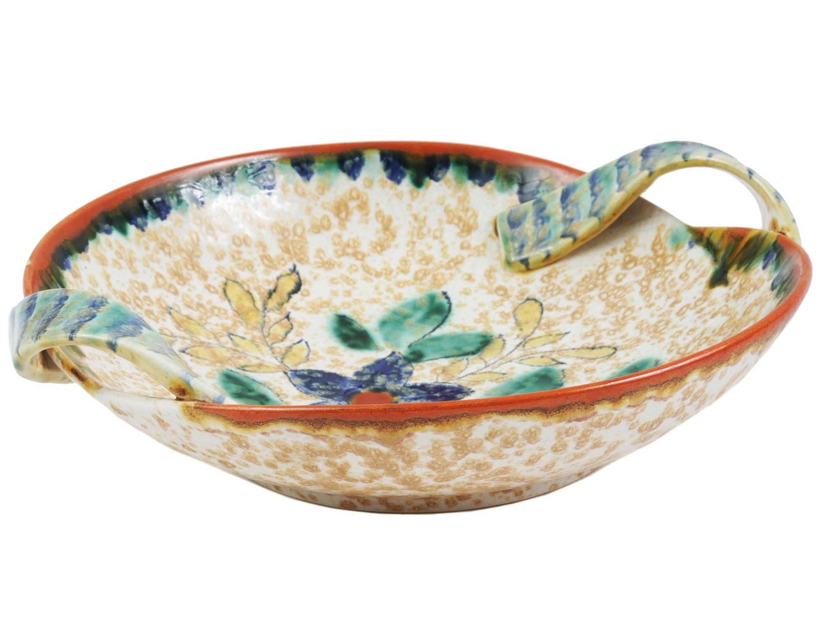 ANTIQUE CERAMIC SERVING BOWL BY VILLEROY AND BOCH (1 of 4)