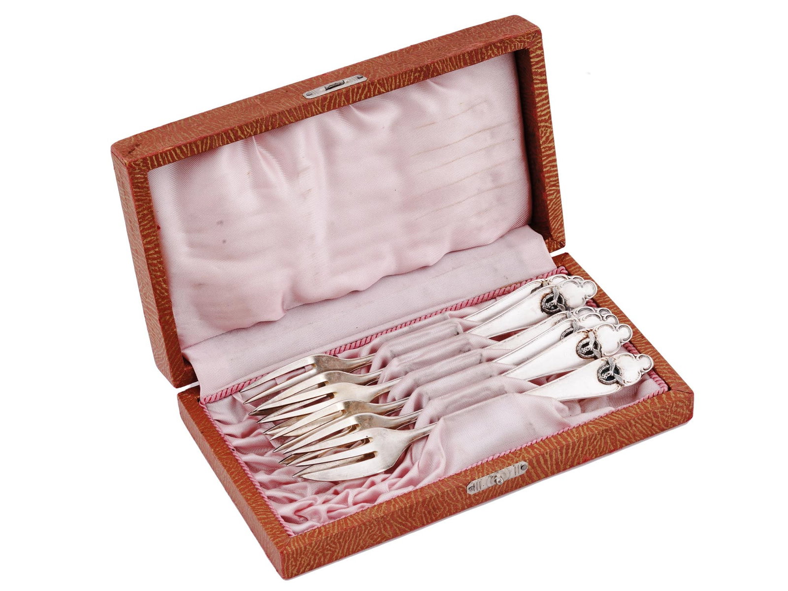 SET OF 6 GERMAN WWII LUFTWAFFE CANTEEN FORKS IOB (1 of 8)