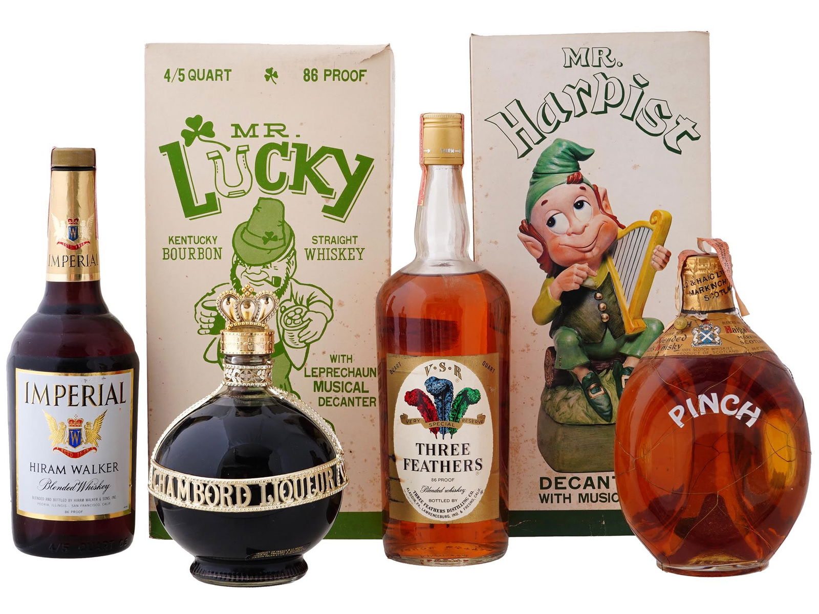 COLLECTION OF LIQUEUR VINTAGE BOTTLES (1 of 6)