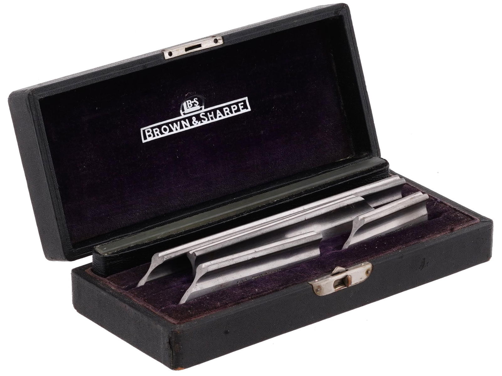 BROWN AND SHARPE 530 KNIFE STRAIGHT EDGE SET IOB (1 of 8)